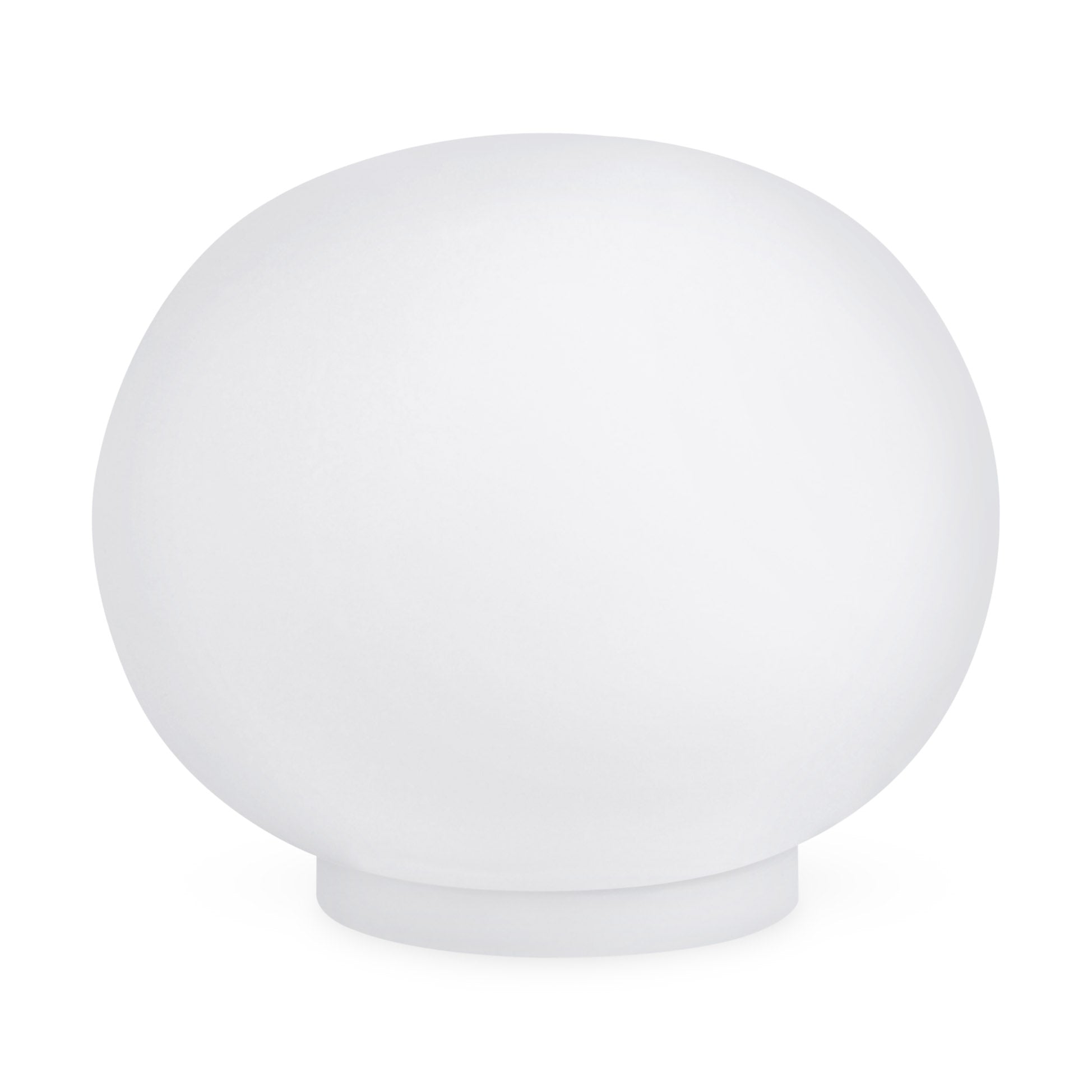 FLOS Glo-Ball Mini Table Lamp by Jasper Morrison - Opaline Glass