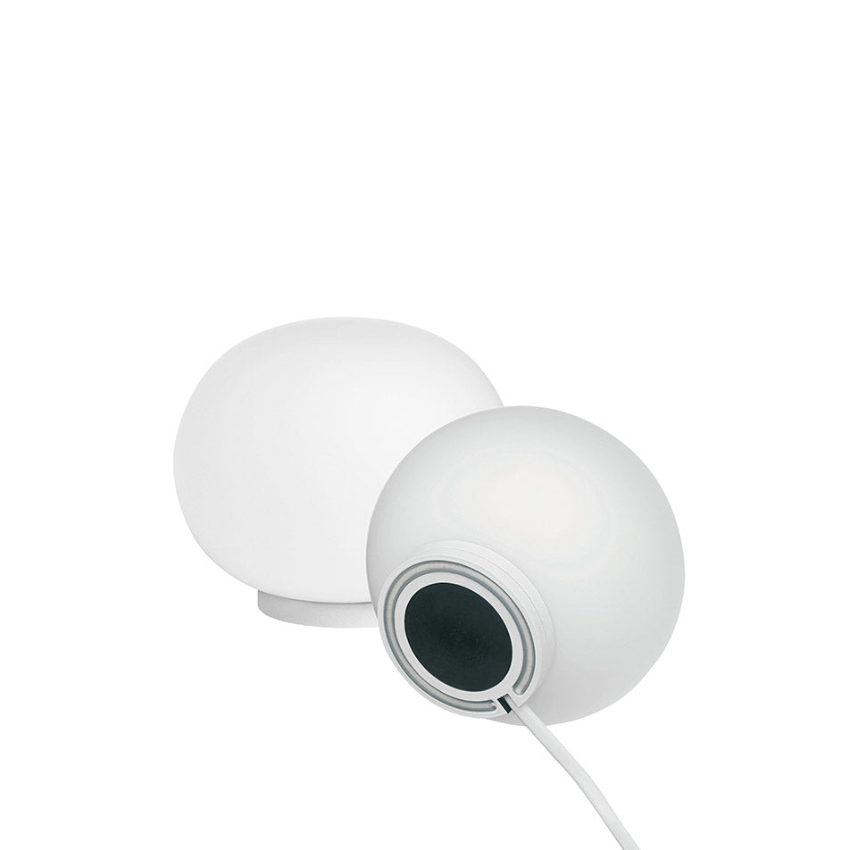 FLOS Glo-Ball Mini Table Lamp by Jasper Morrison - Opaline Glass