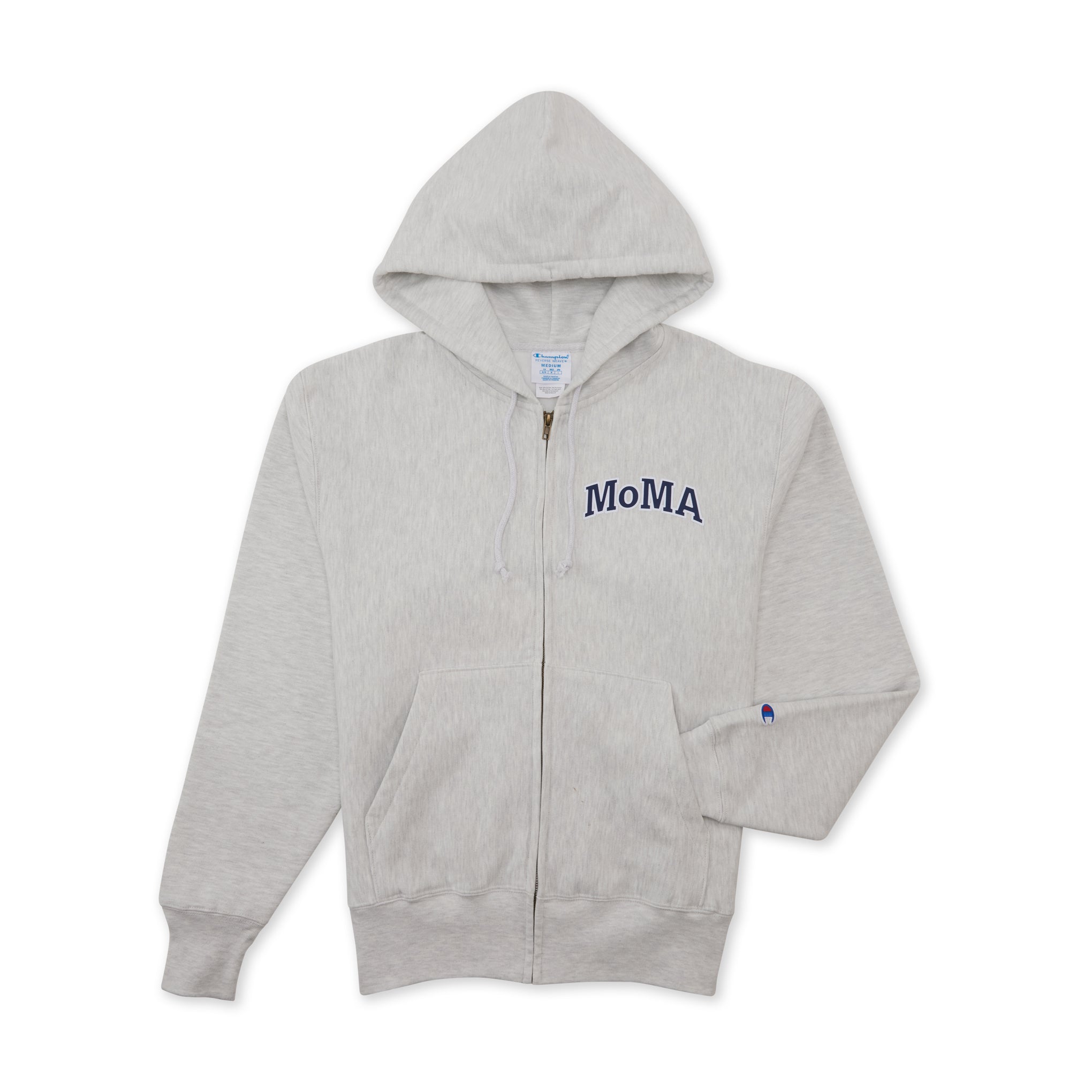 Champion MoMA Zip-Up Hoodie Sweatshirt for Men & Women