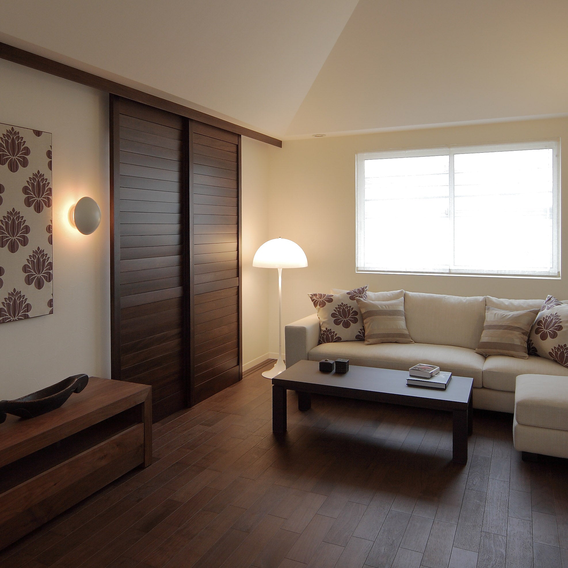 Panthella Floor Lamp by Louis Poulsen - Modern Danish Design with Dome Shade