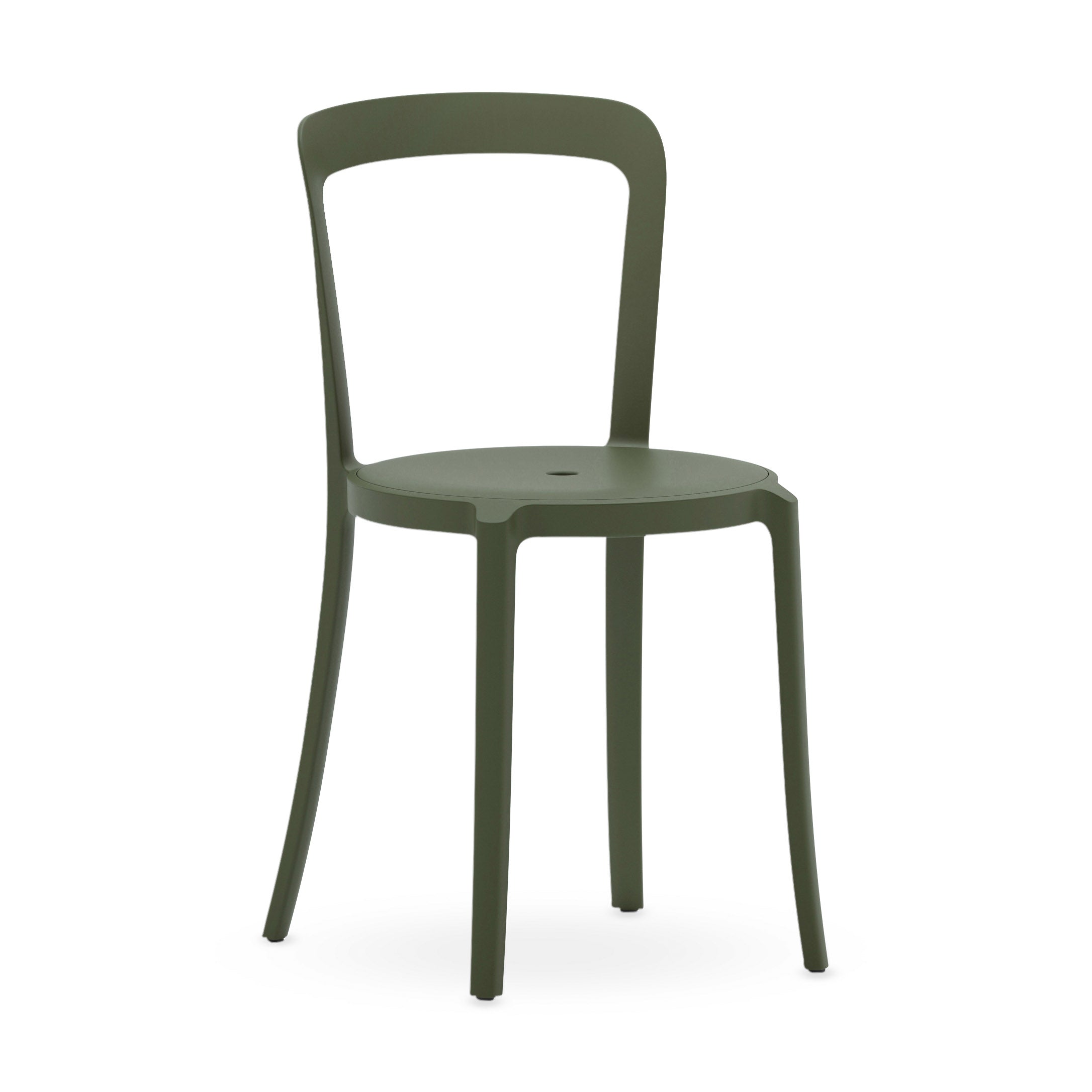 Emeco Recycled Stackable Chair - Cypress Green Indoor Outdoor