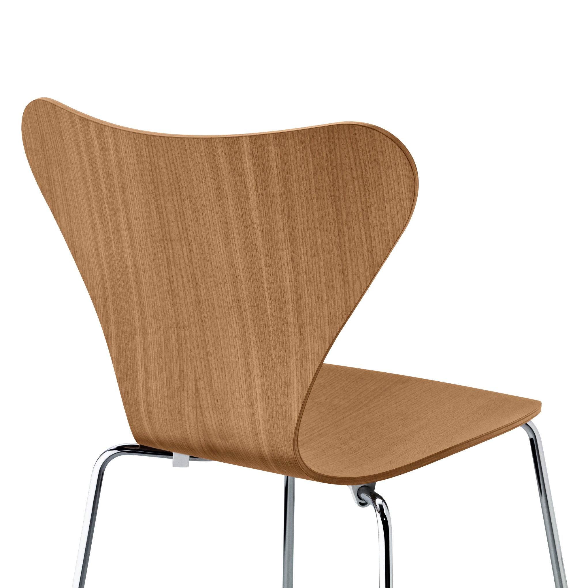 Arne Jacobson Series 7 Walnut Dining Chairs, Set of 2