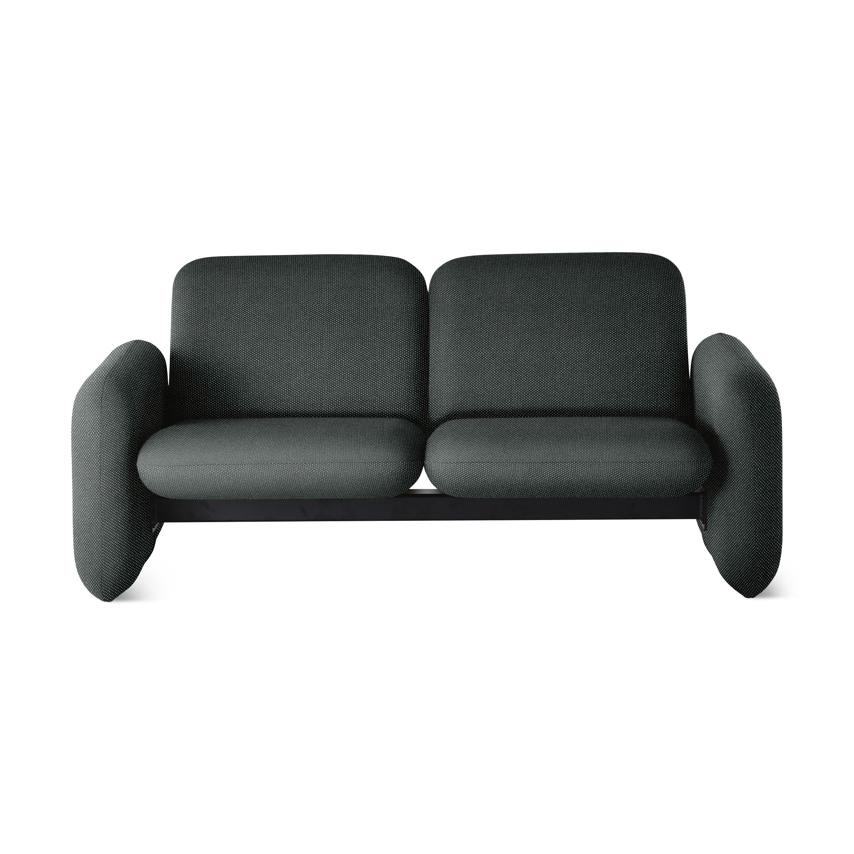 Herman Miller Wilkes Modular Sofa in Bridegroom Black