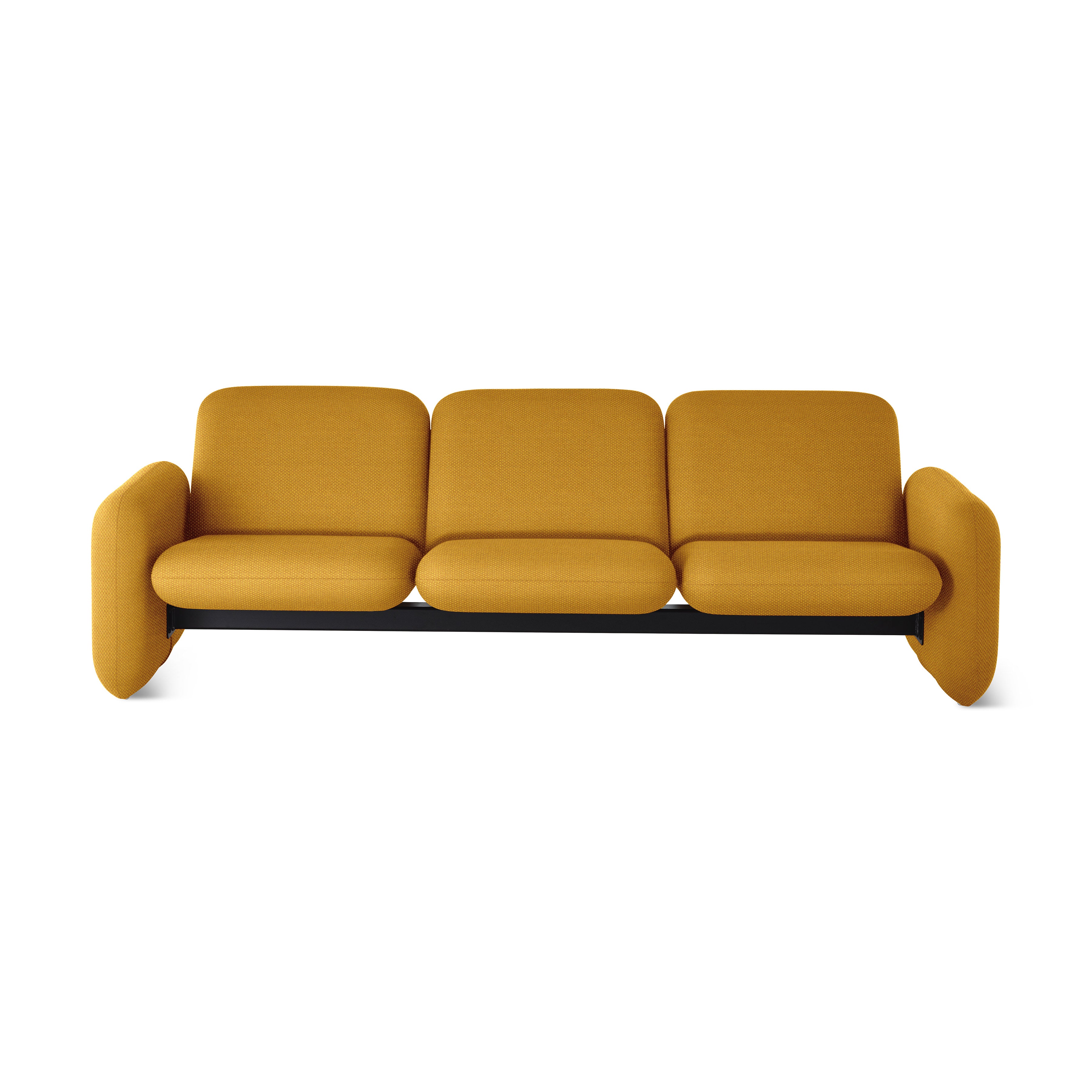 Herman Miller Wilkes Modular Sofa in Bridegroom Black