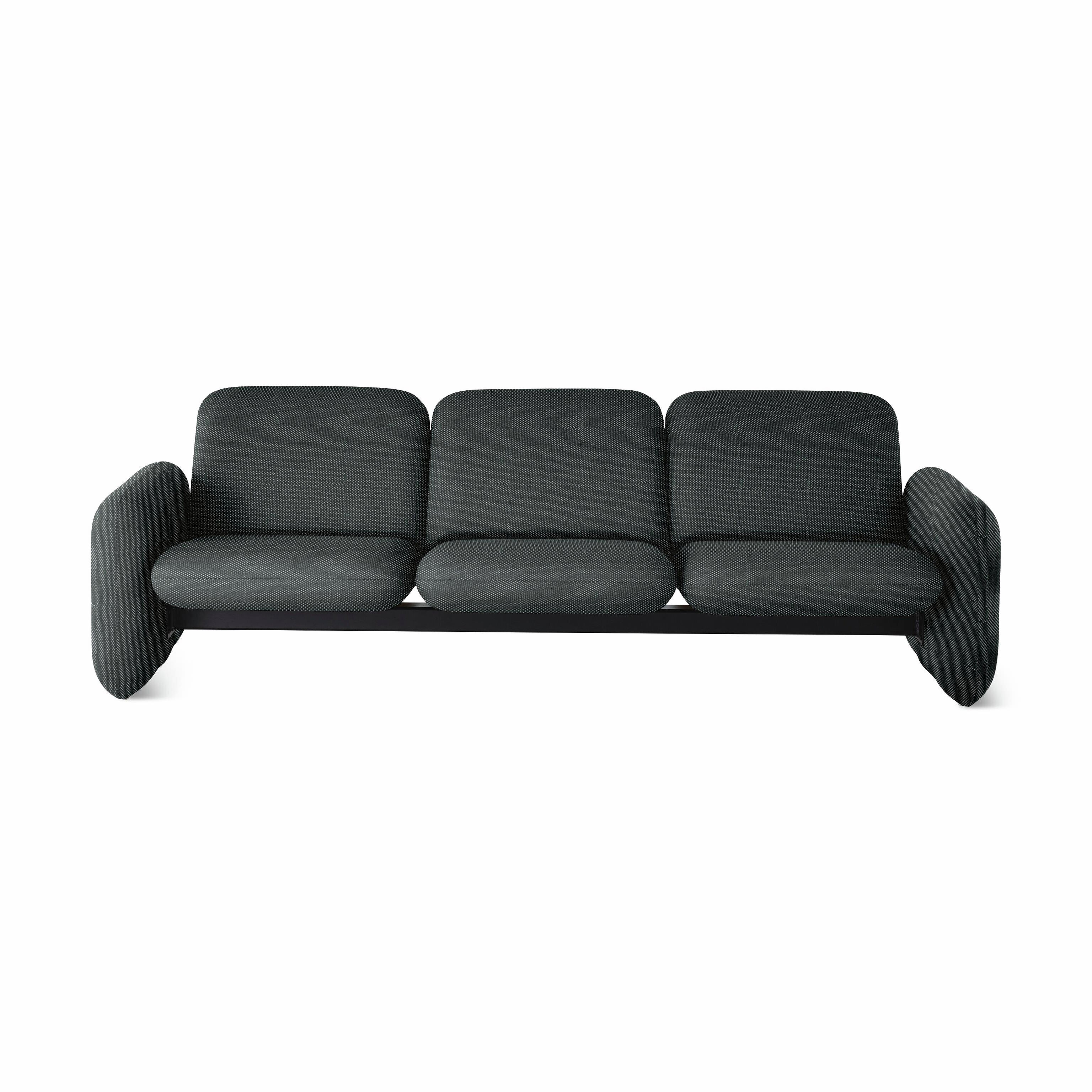 Herman Miller Wilkes Modular Sofa in Bridegroom Black