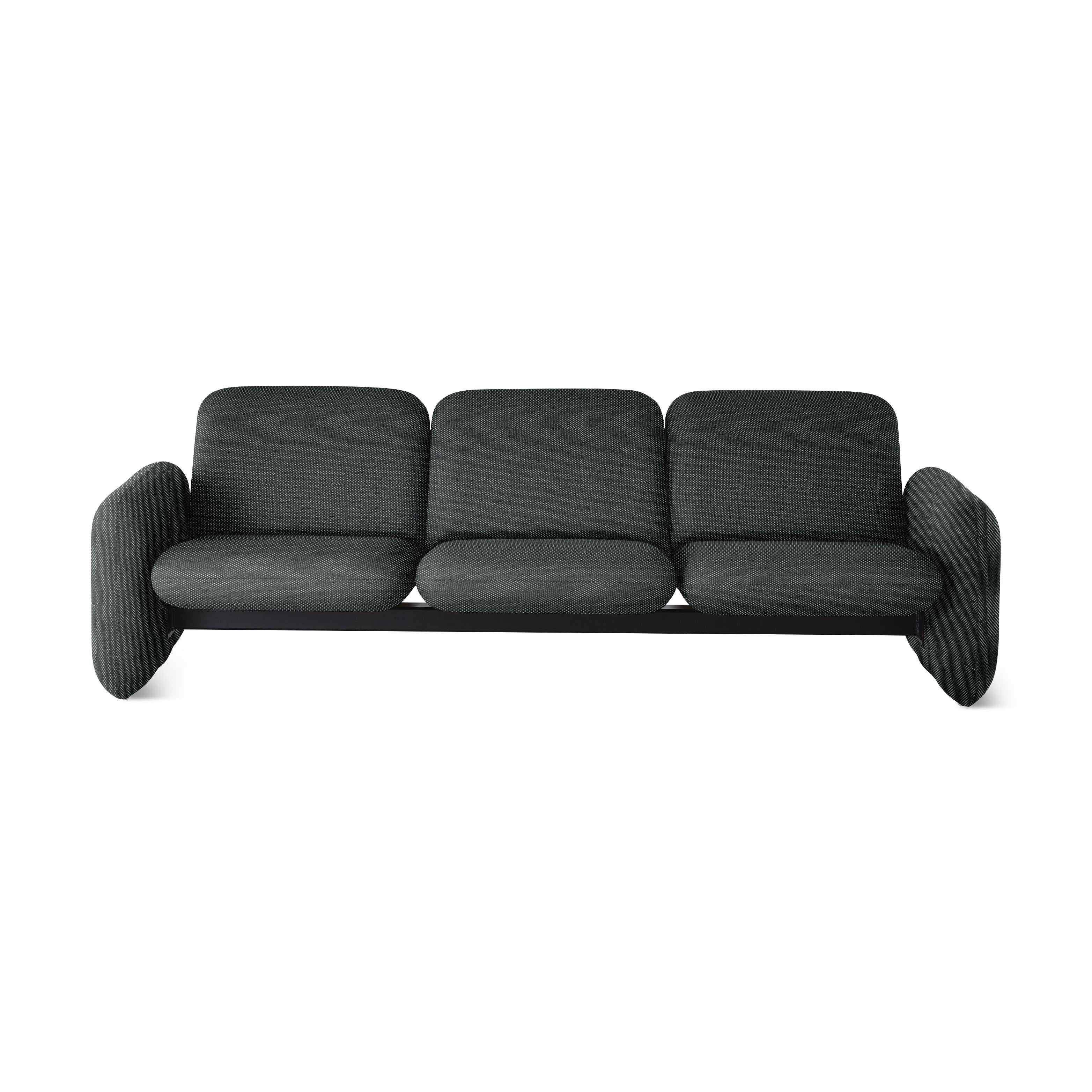 Herman Miller Wilkes Modular Sofa in Bridegroom Black