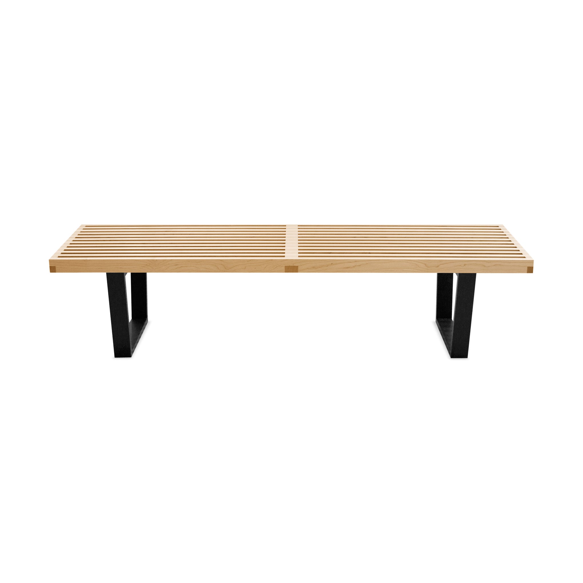 Herman Miller Nelson Platform Bench - 60" Solid Maple Wood