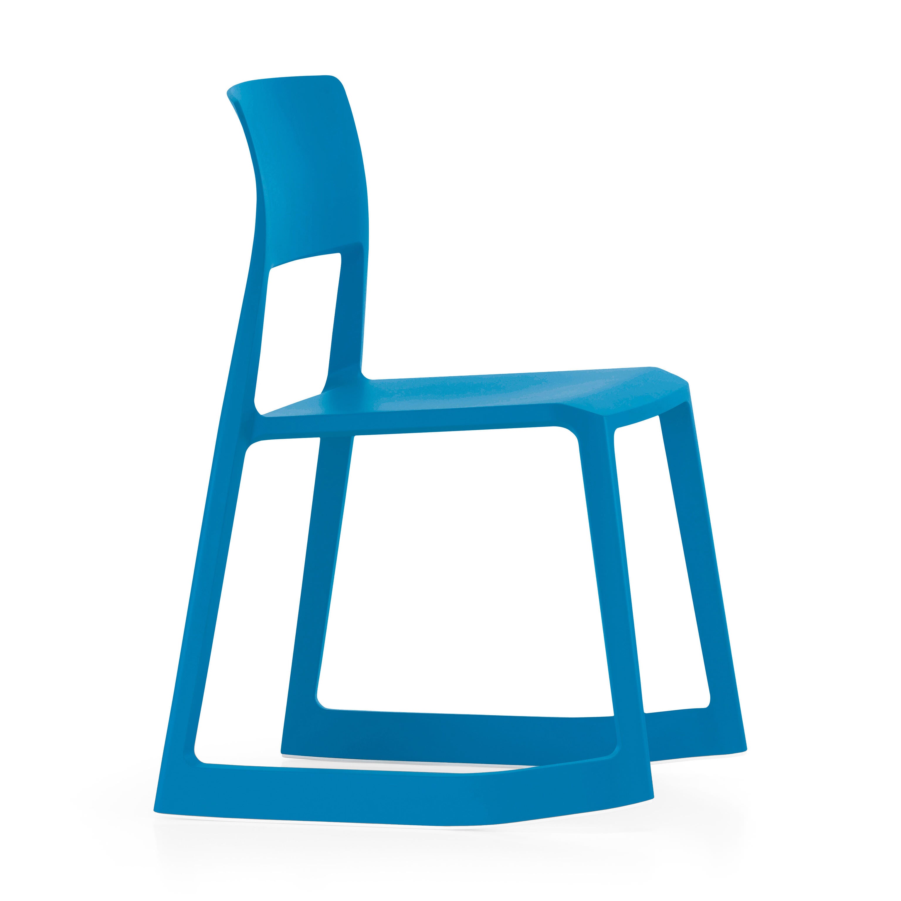 Vitra Tip Ton Ergonomic Chair - Glacier Blue Stackable Design