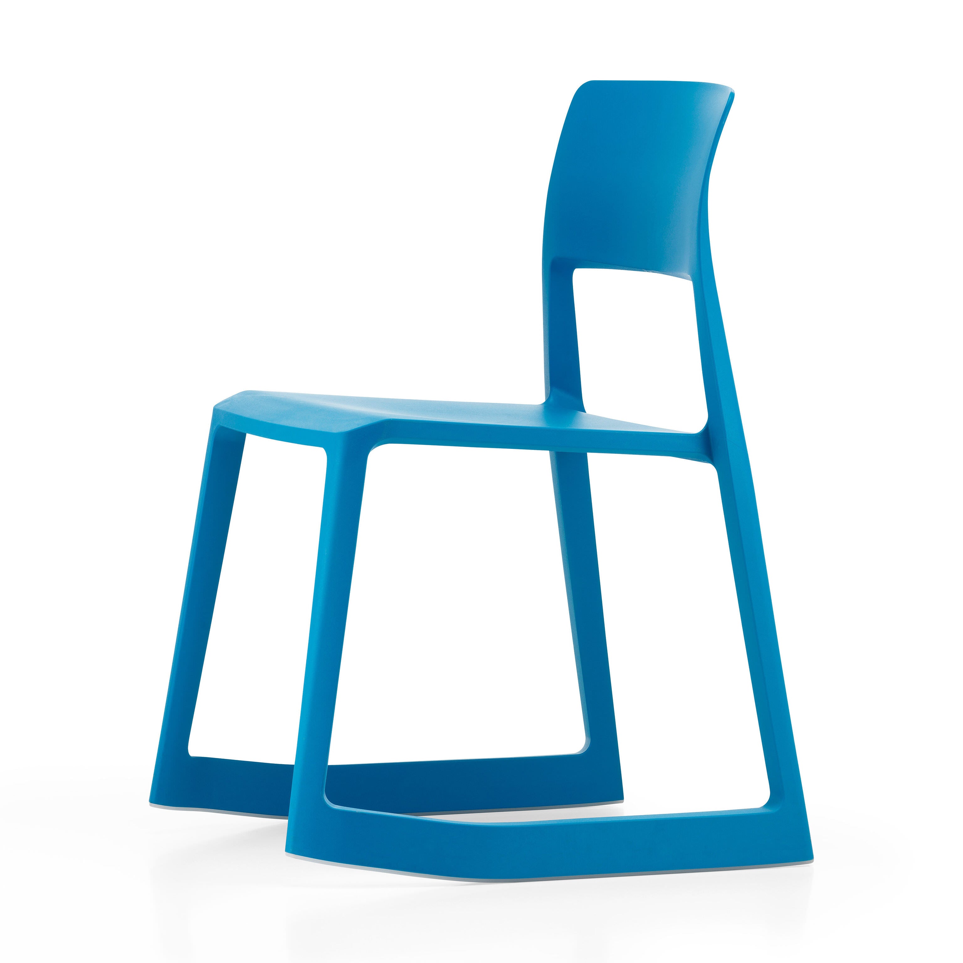 Vitra Tip Ton Ergonomic Chair - Glacier Blue Stackable Design