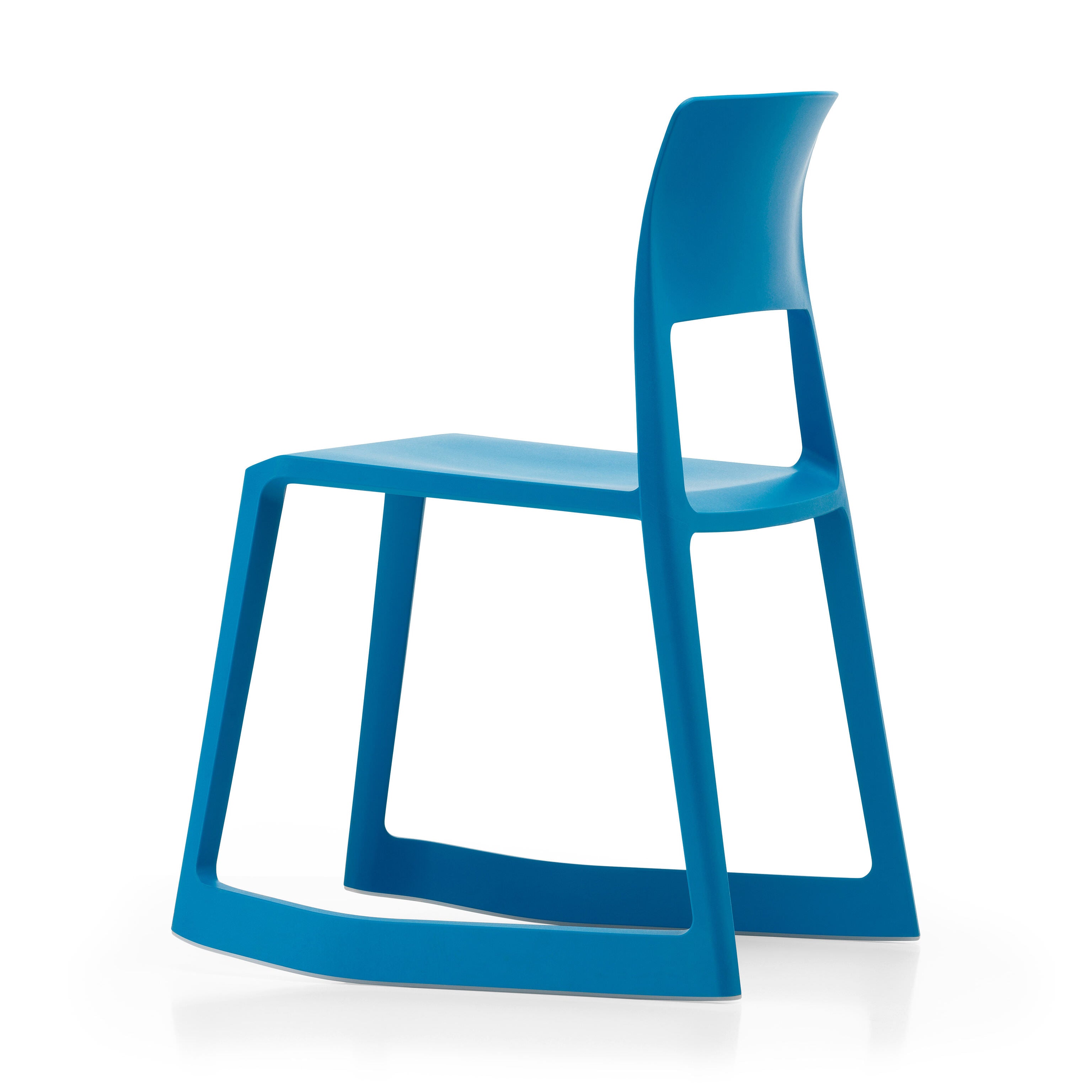 Vitra Tip Ton Ergonomic Chair - Glacier Blue Stackable Design