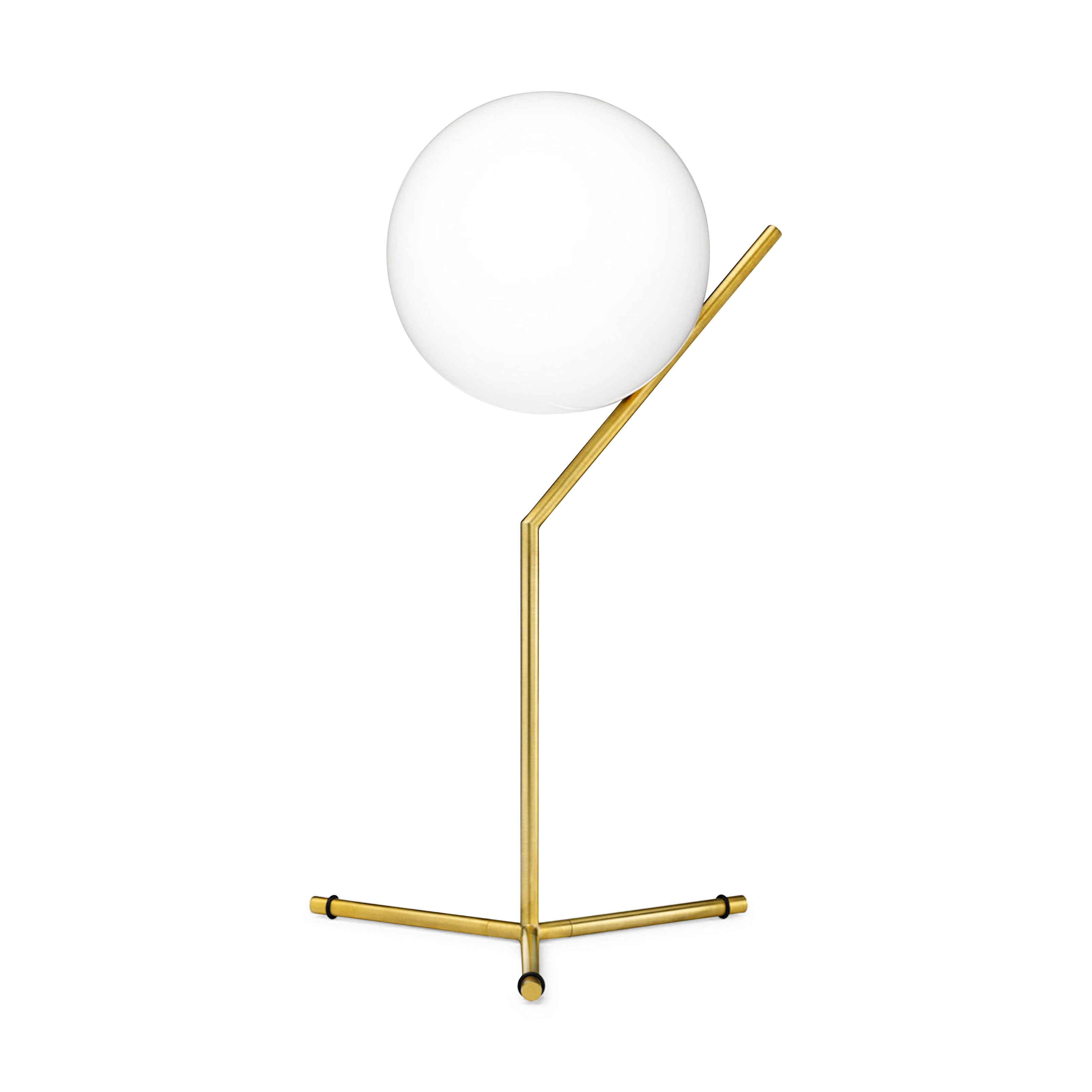 Michael Anastassiades IC Table Lamp – Brass & Opaline Glass – Modern Design