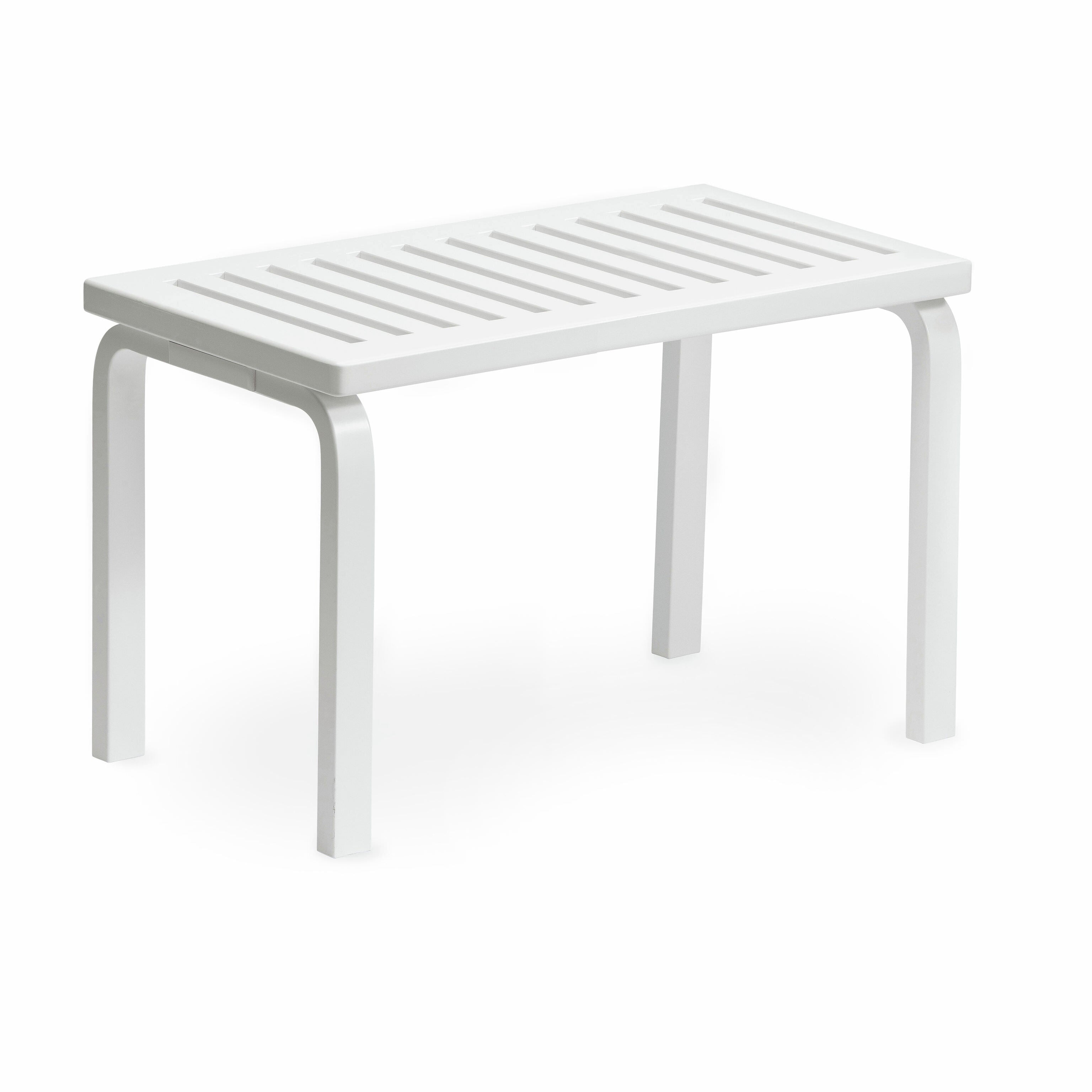 Artek Aalto Bench 153 - White Birch Wood L-Leg Design