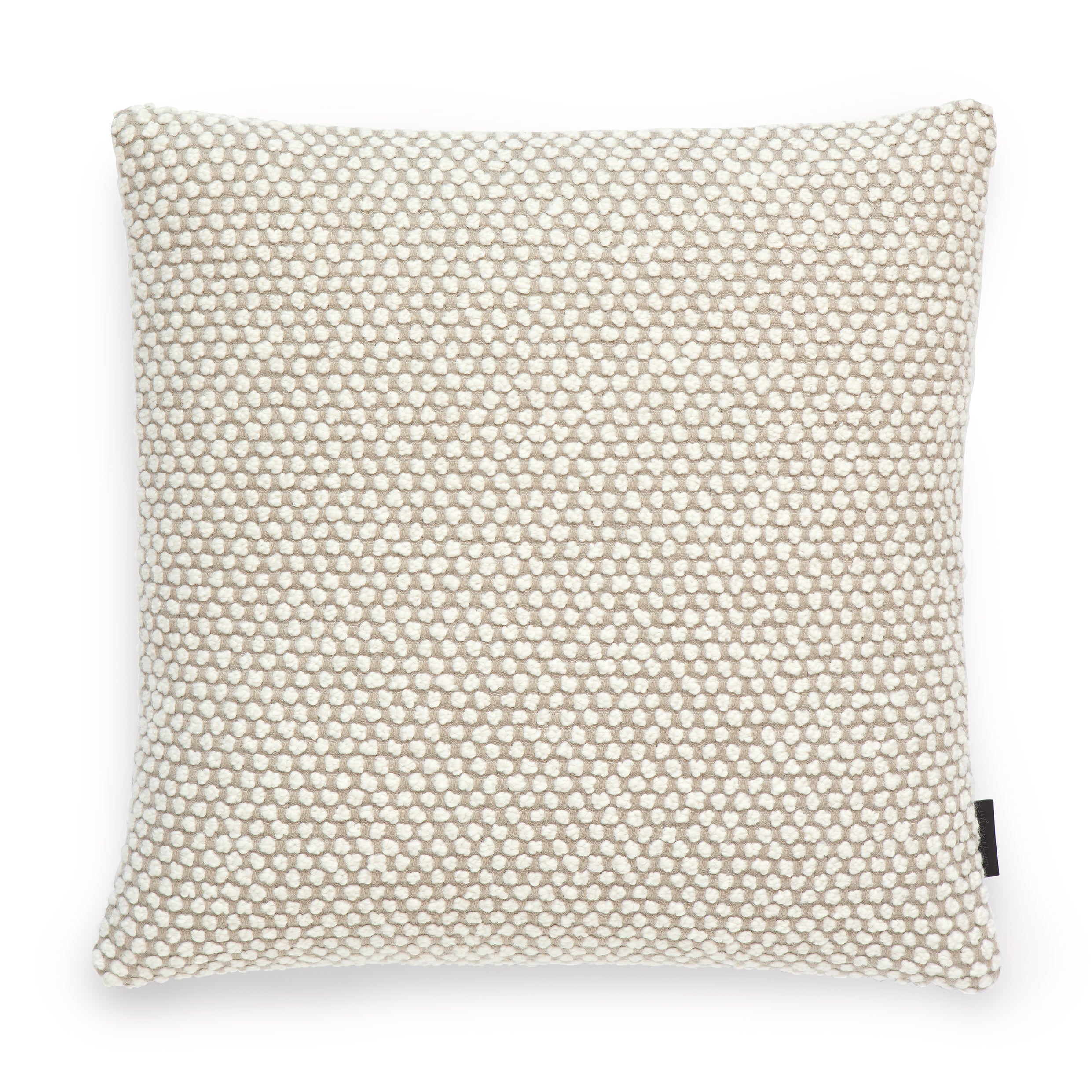 Maharam Huddle Wool Bouclé Pillow - 17x17 Inch with Down Insert