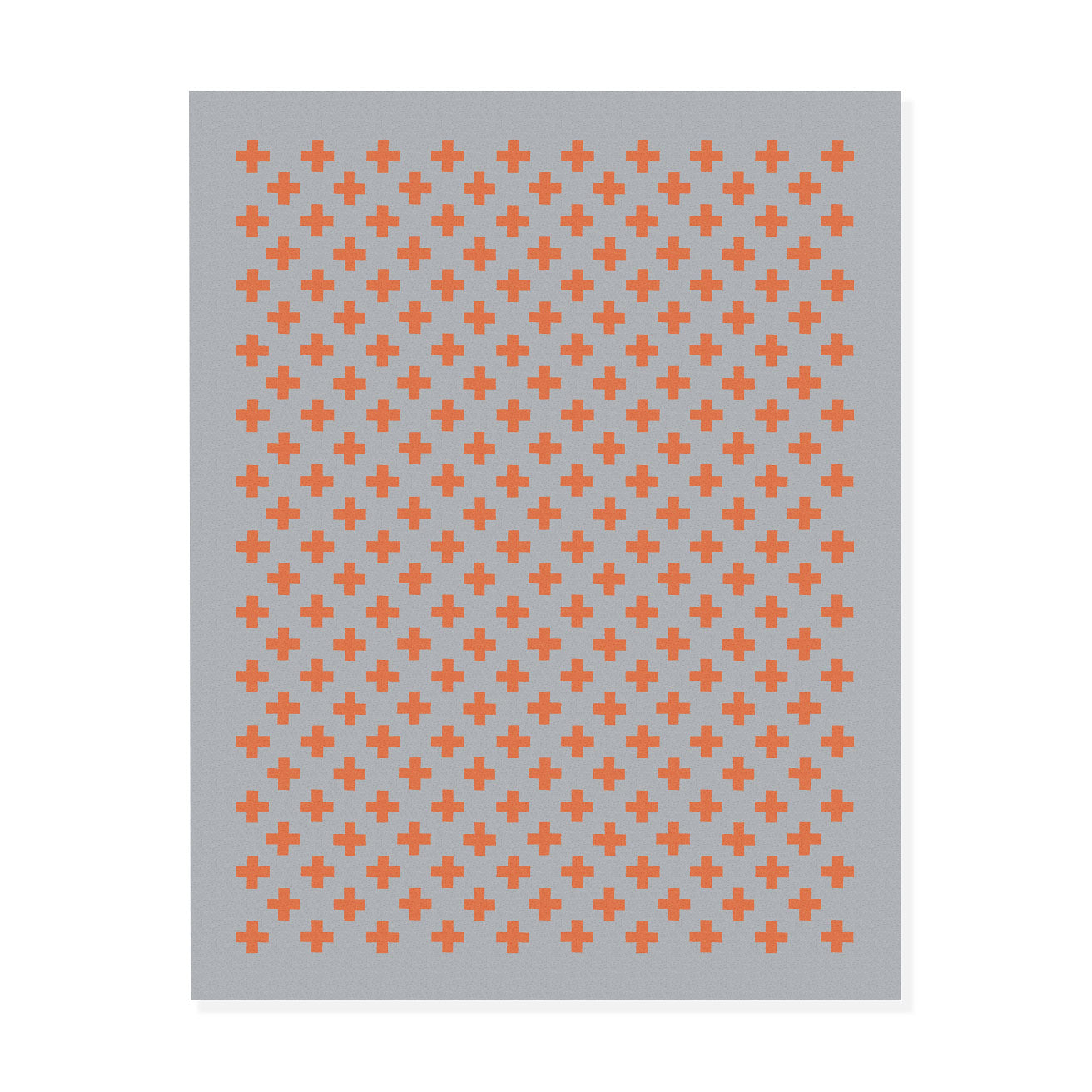 Maharam Alexander Girard Cotton Rug - Olive Aqua Mid-Century Design