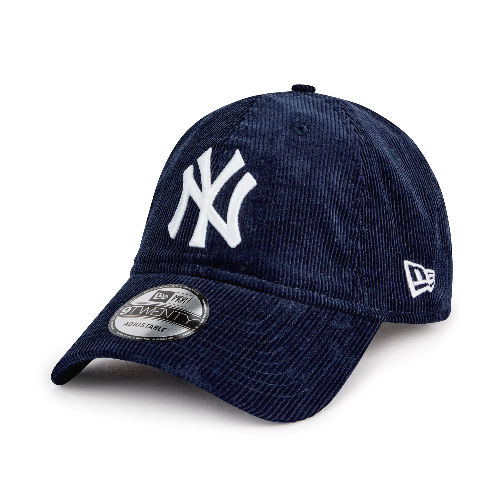 MoMA Yankees Corduroy Baseball Cap - Adjustable Navy Hat