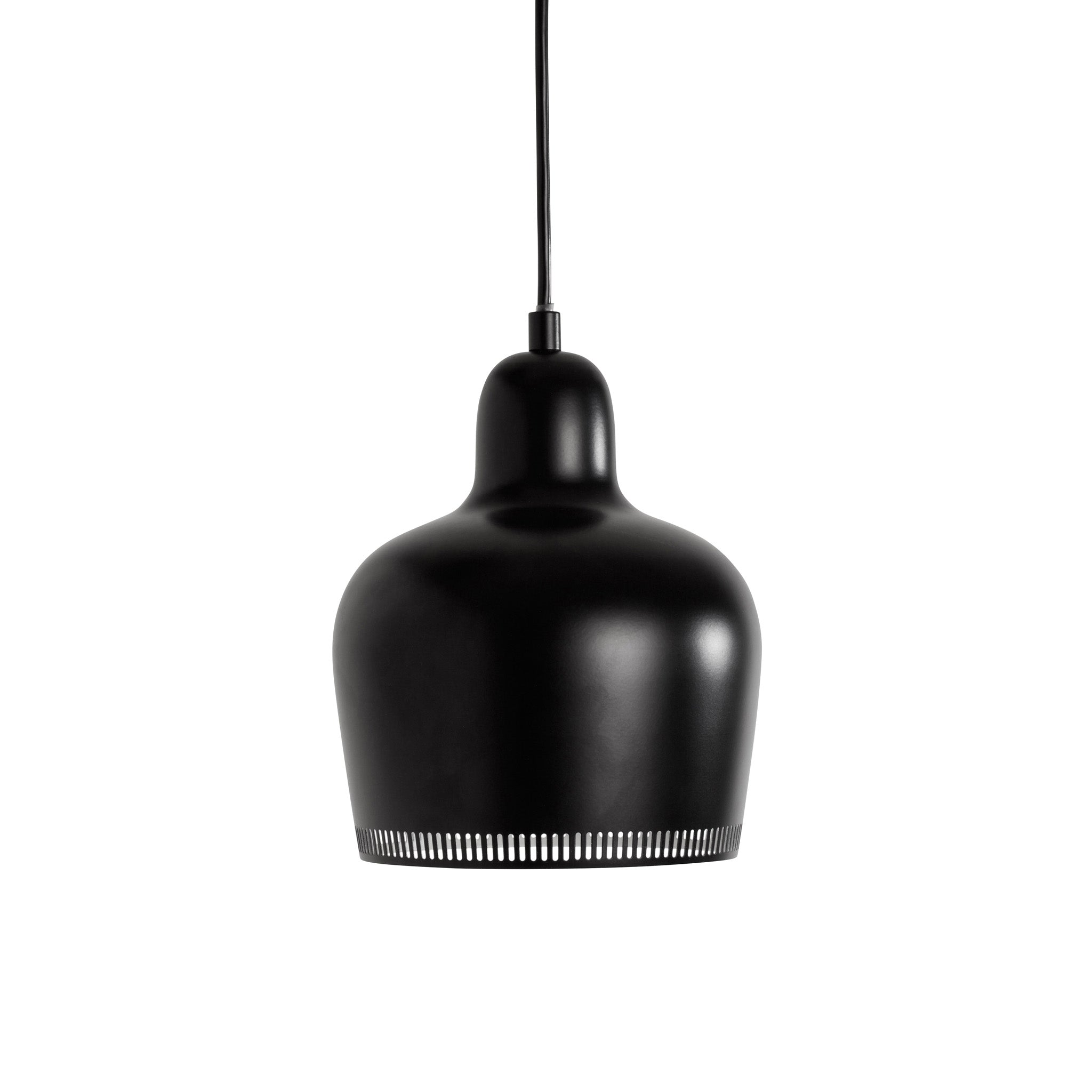 Artek Aalto Golden Bell Pendant Light - Brass, 8" Chrome
