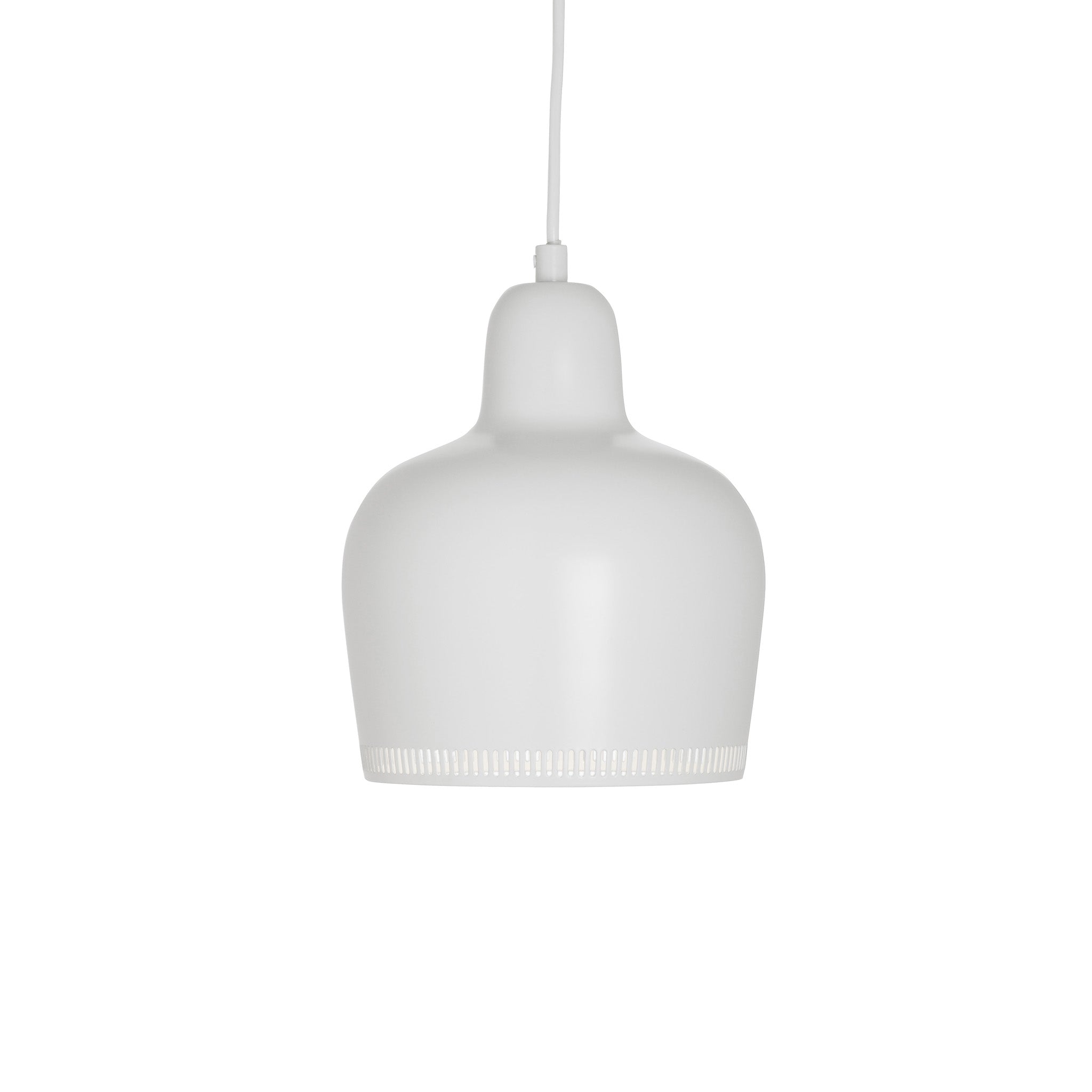 Artek Aalto Golden Bell Pendant Light - Brass, 8" Chrome