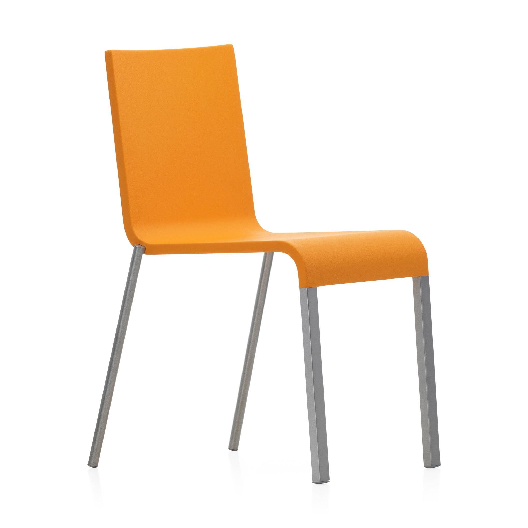 Vitra .03 Stacking Chair - Orange Modern Design for Offices