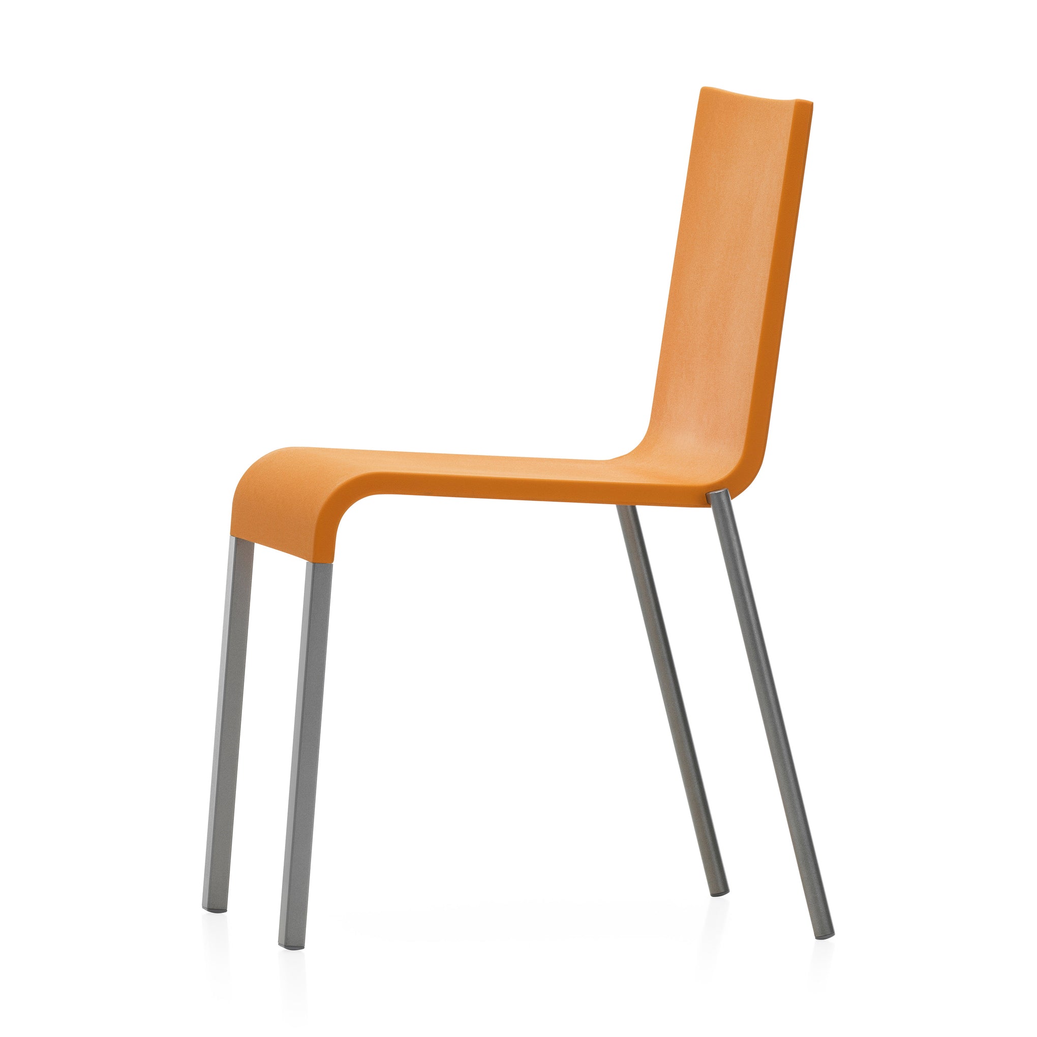 Vitra .03 Stacking Chair - Orange Modern Design for Offices