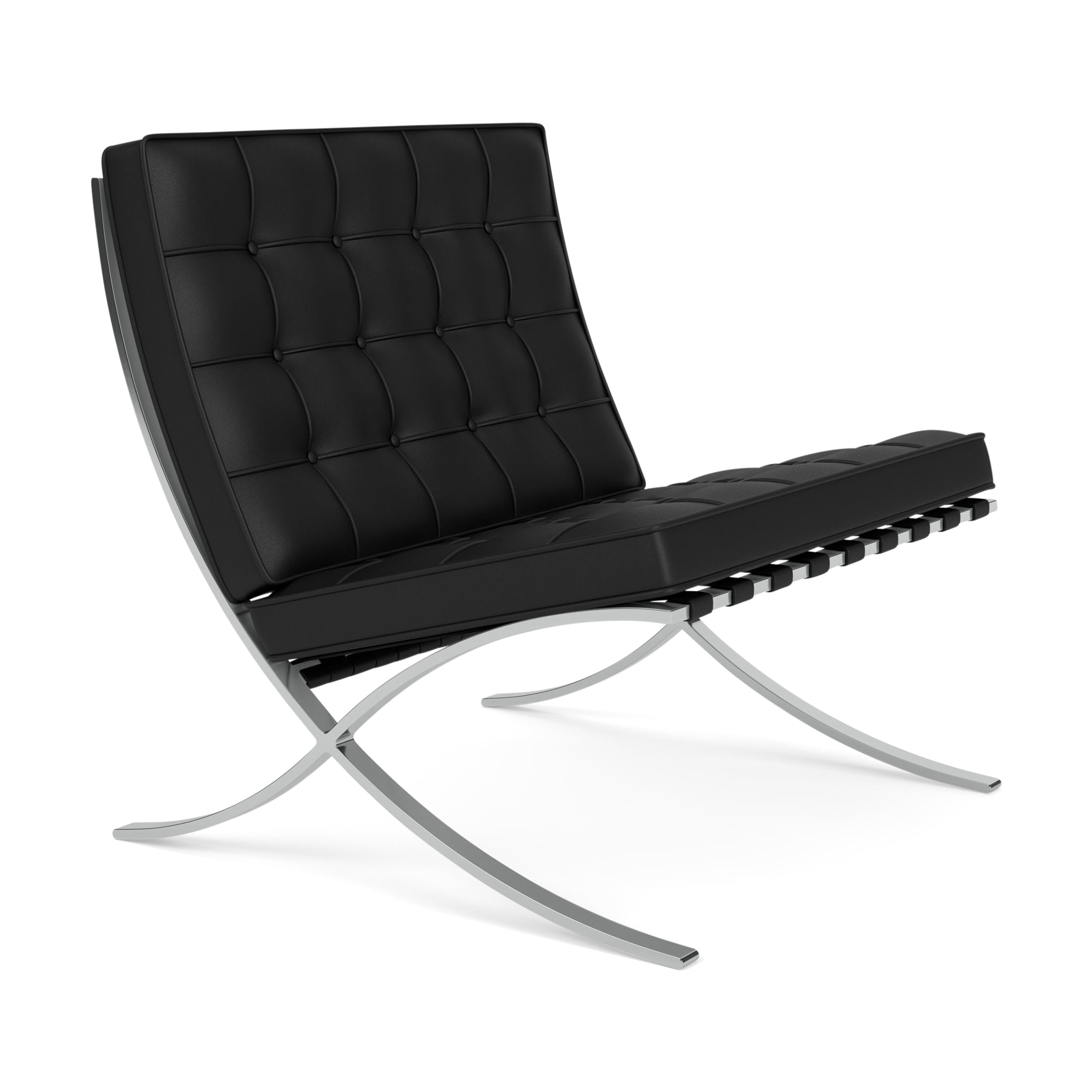 Knoll Barcelona Chair by Mies van der Rohe - Modernist Leather Design