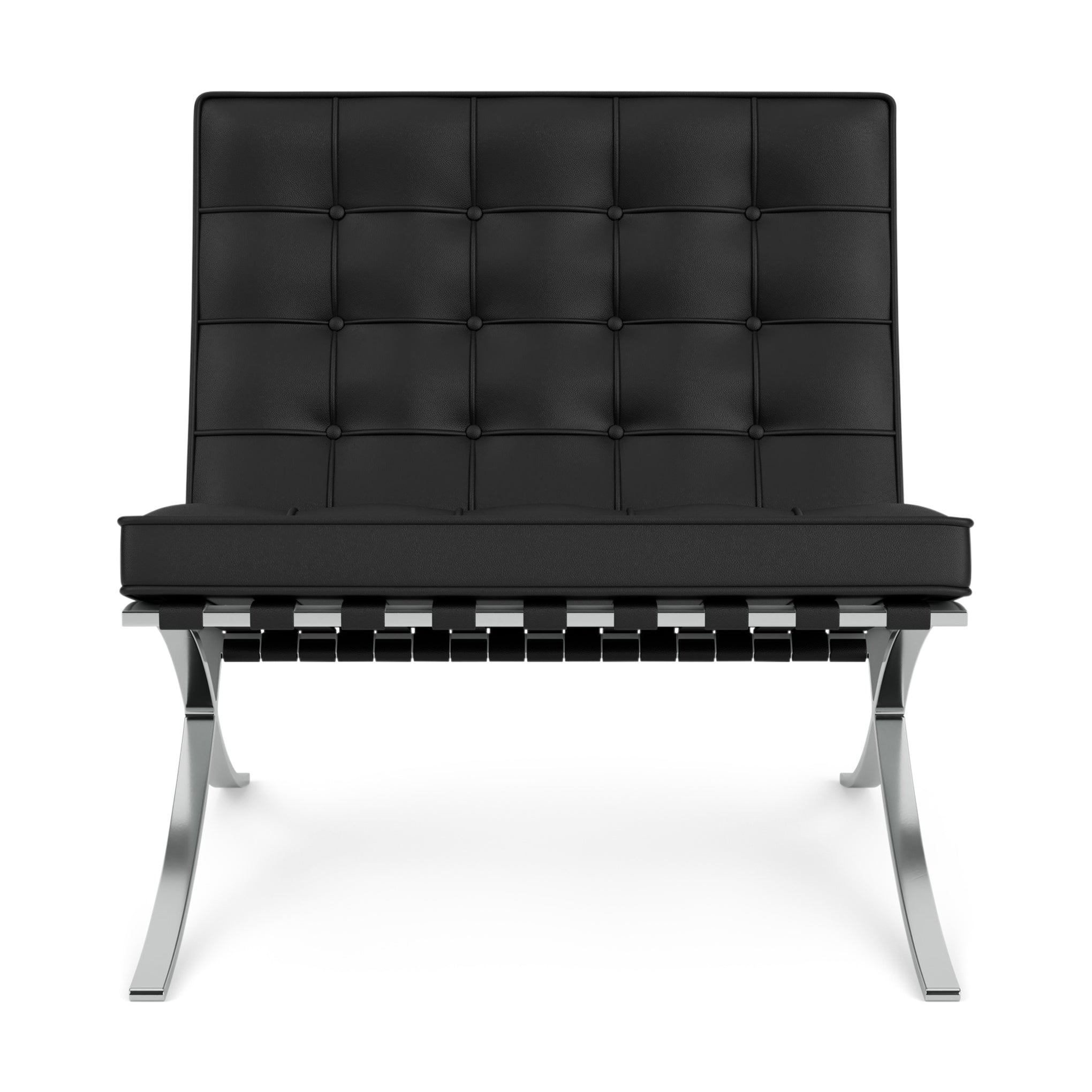 Knoll Barcelona Chair by Mies van der Rohe - Modernist Leather Design