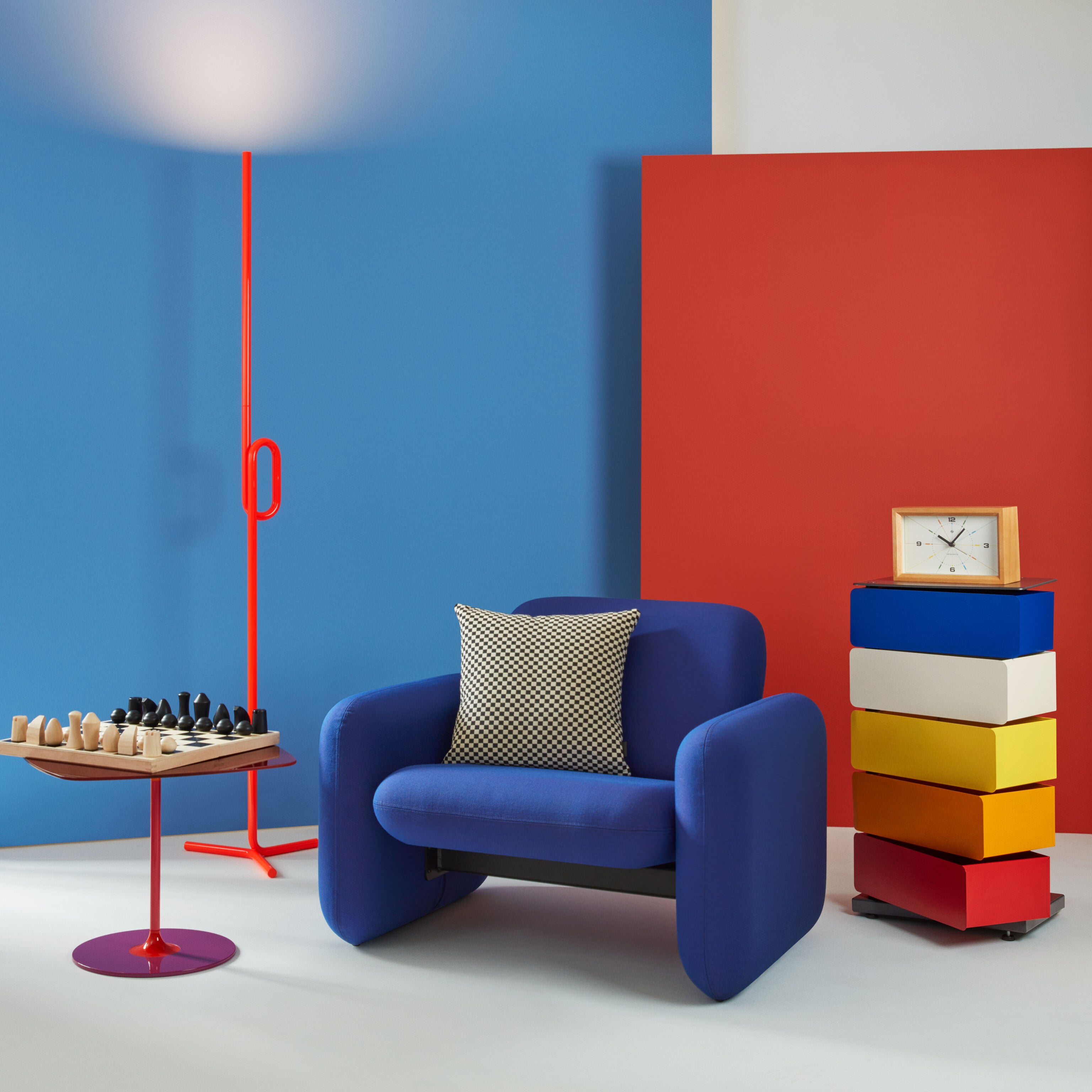 Foscarini Tobia Modern Black Floor Lamp with Dimmable LED