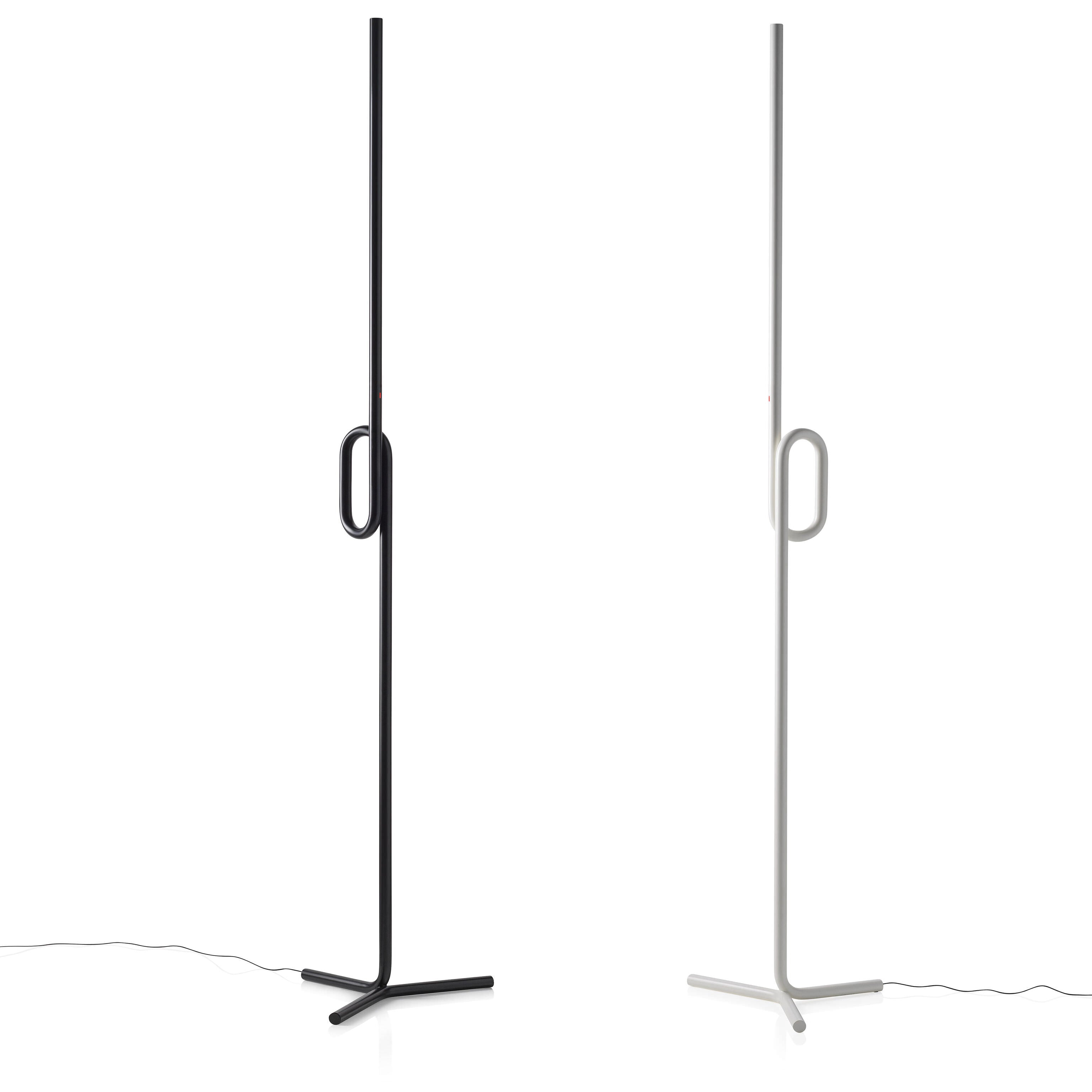 Foscarini Tobia Modern Black Floor Lamp with Dimmable LED