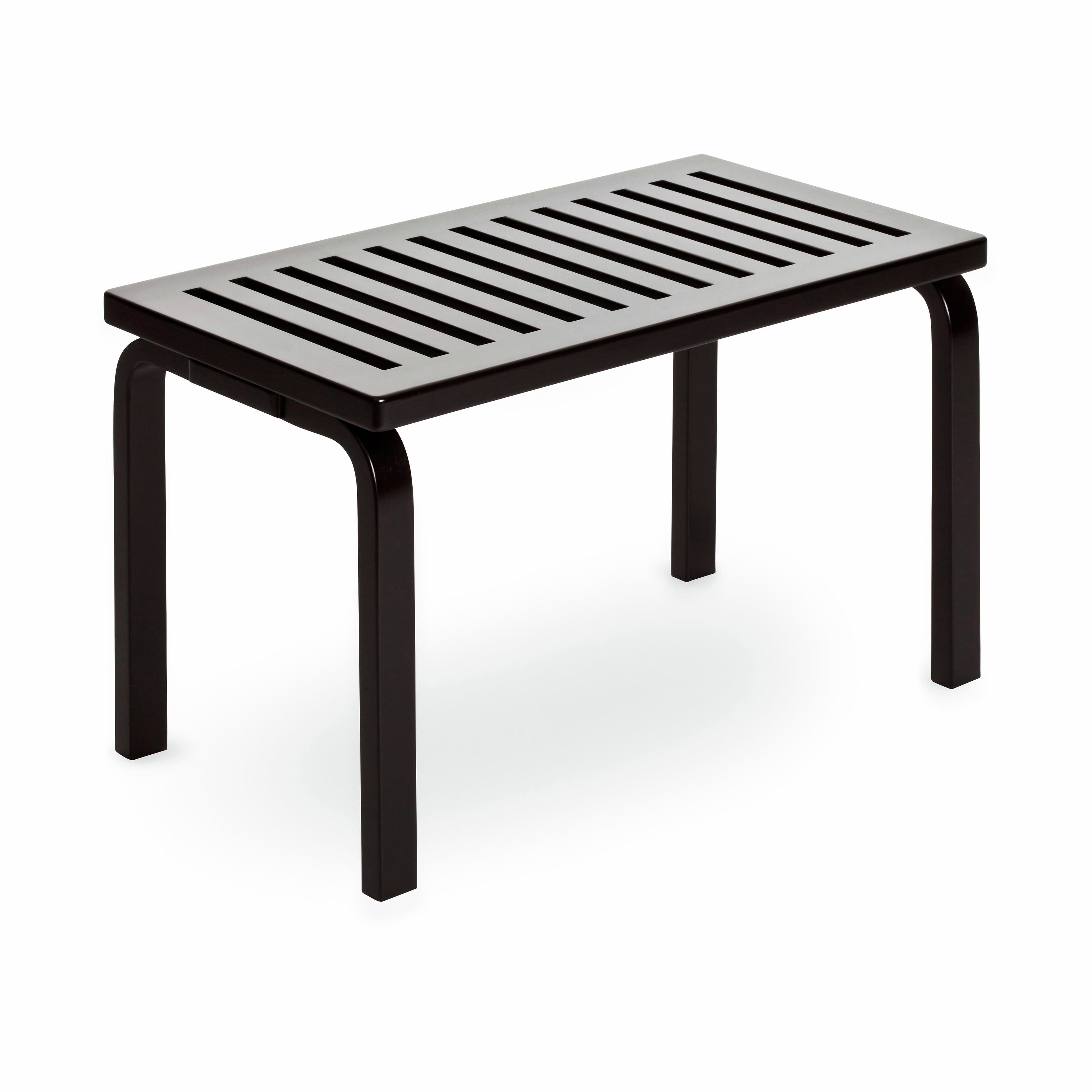 Artek Aalto 153 Black Wooden Bench - Modern Scandinavian Design