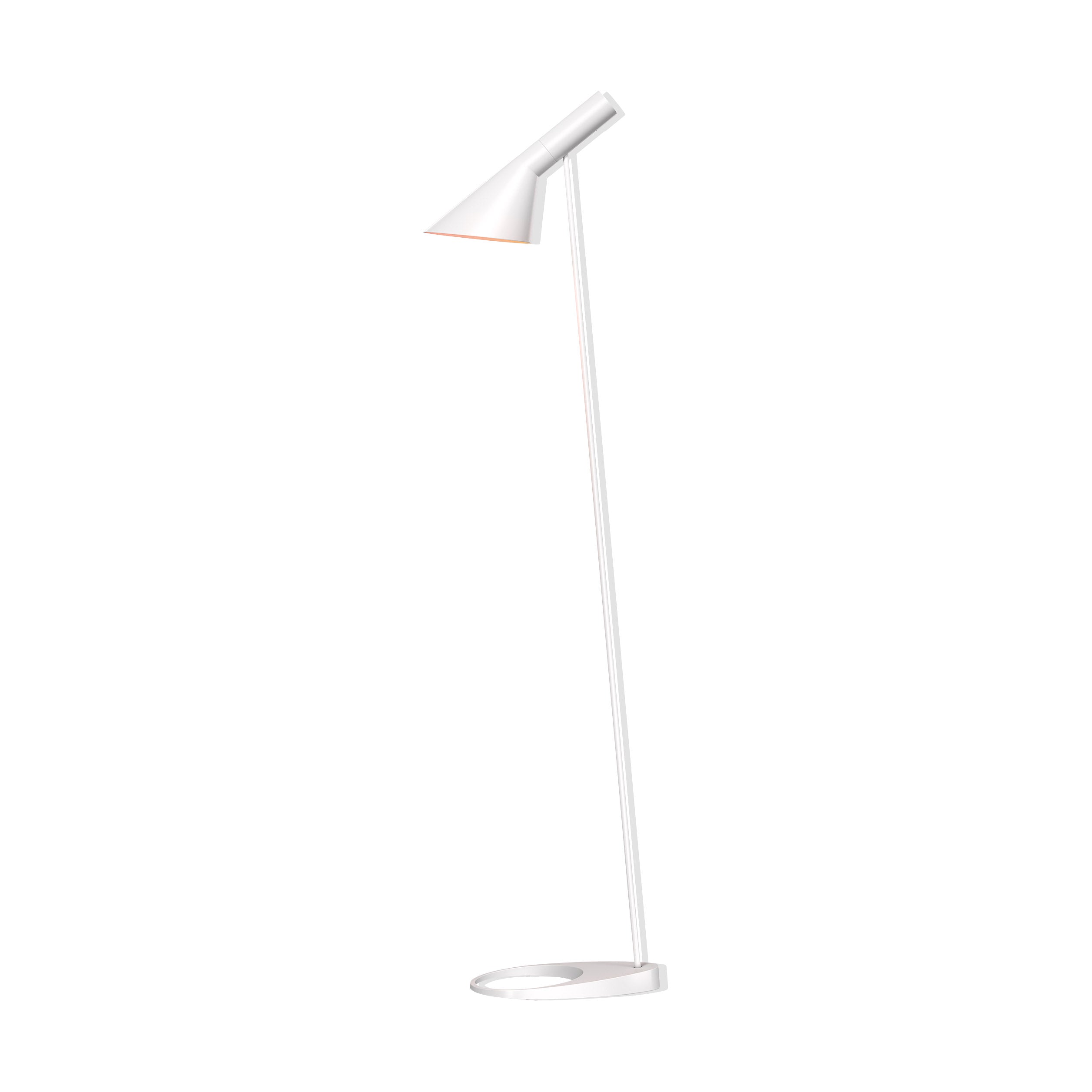 Arne Jacobsen AJ Floor Lamp - Adjustable White Reading Light