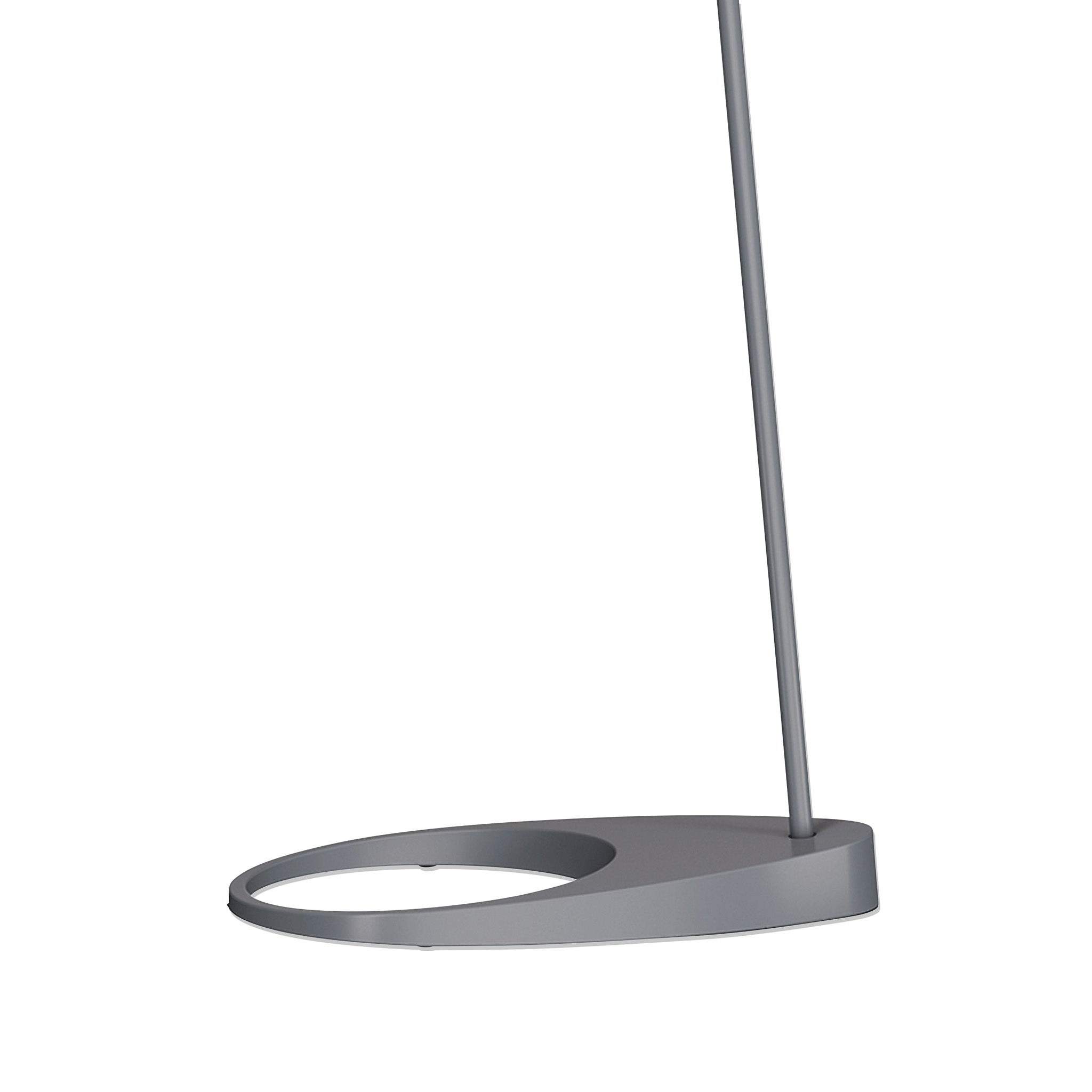Arne Jacobsen AJ Floor Lamp - Adjustable Reading Light in Pale Petroleum