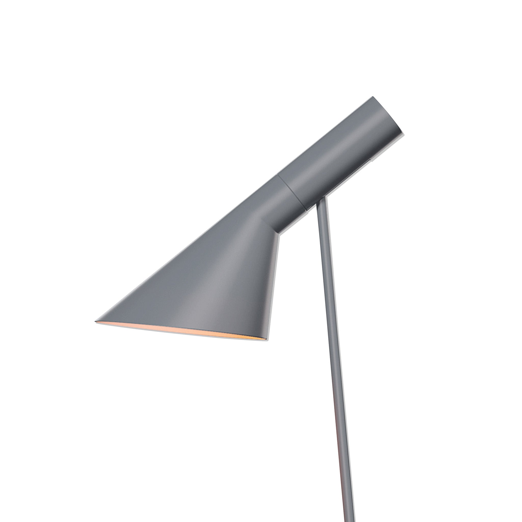 Arne Jacobsen AJ Floor Lamp - Adjustable Reading Light in Pale Petroleum