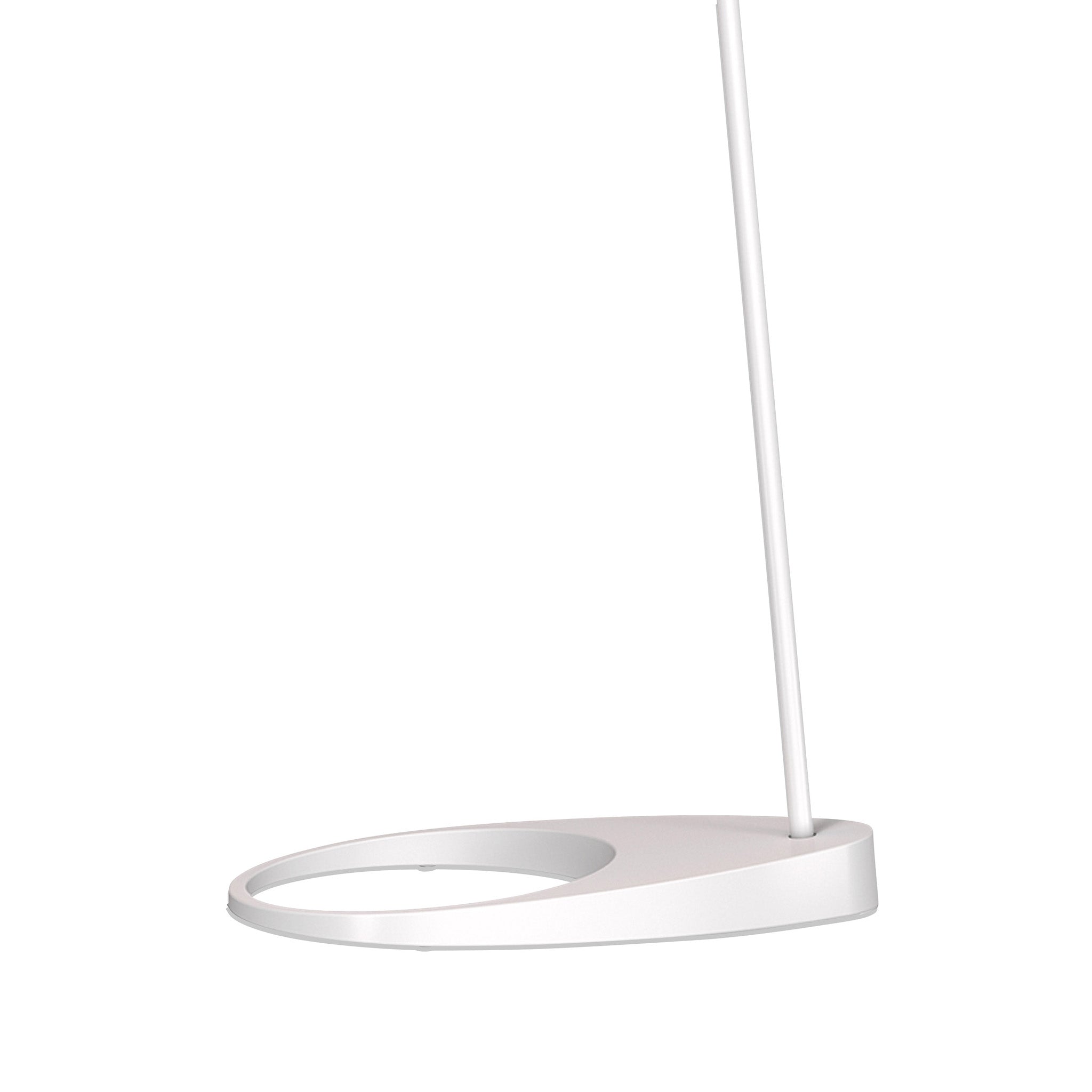 Arne Jacobsen AJ Floor Lamp - Adjustable Reading Light in Pale Petroleum