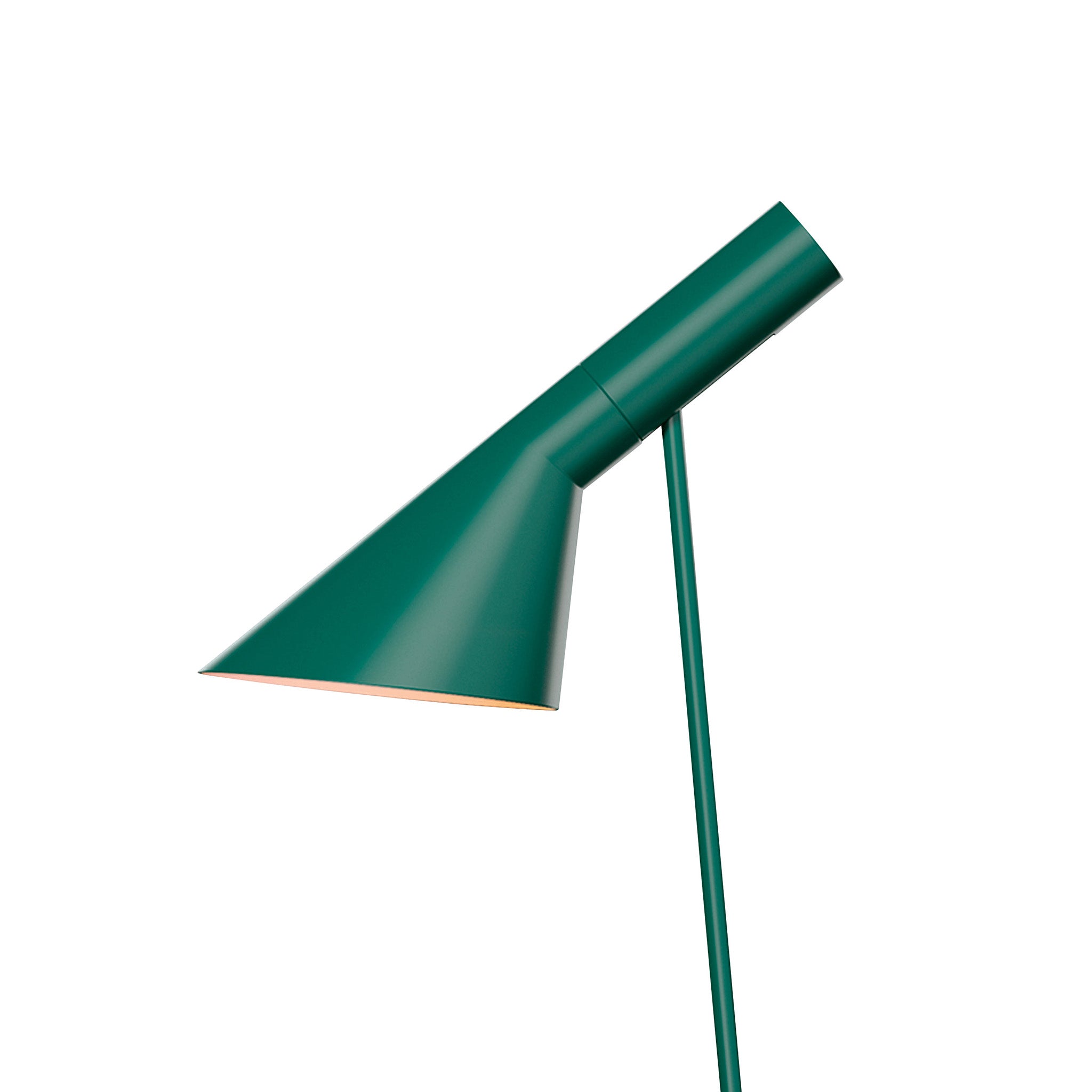 Arne Jacobsen AJ Floor Lamp - Adjustable Reading Light in Pale Petroleum