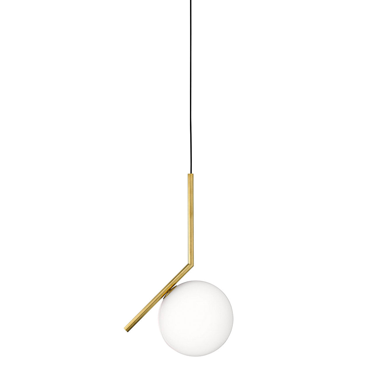 Flos IC Brass Pendant Light by Michael Anastassiades
