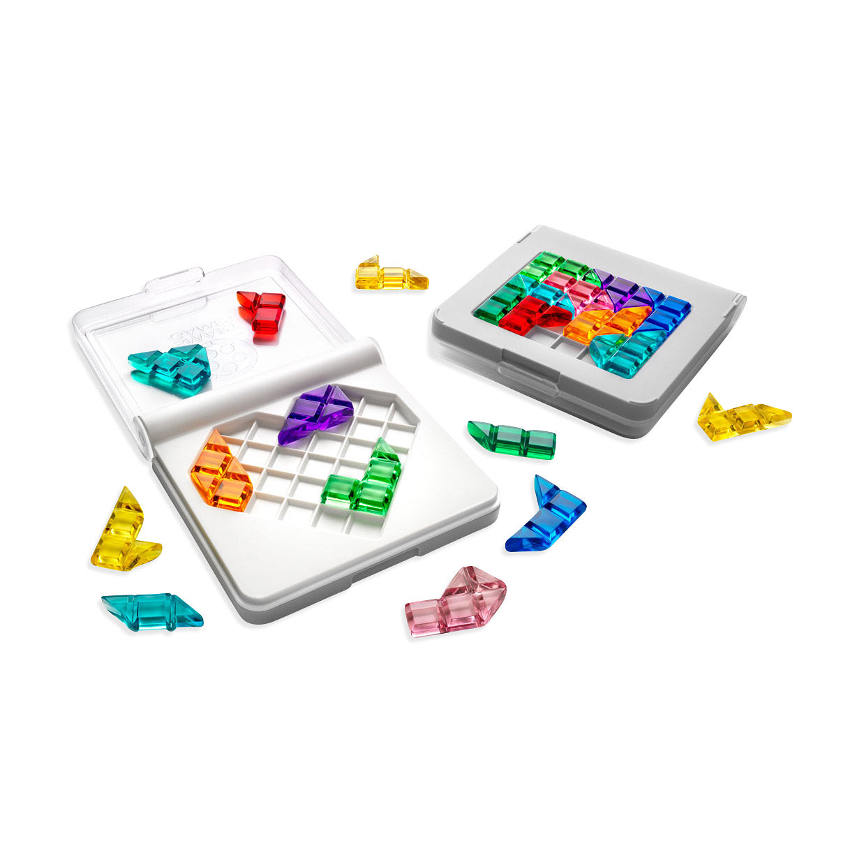SmartGames IQ Love Puzzle - Heart-Shaped Travel Brain Teaser for Ages 7+