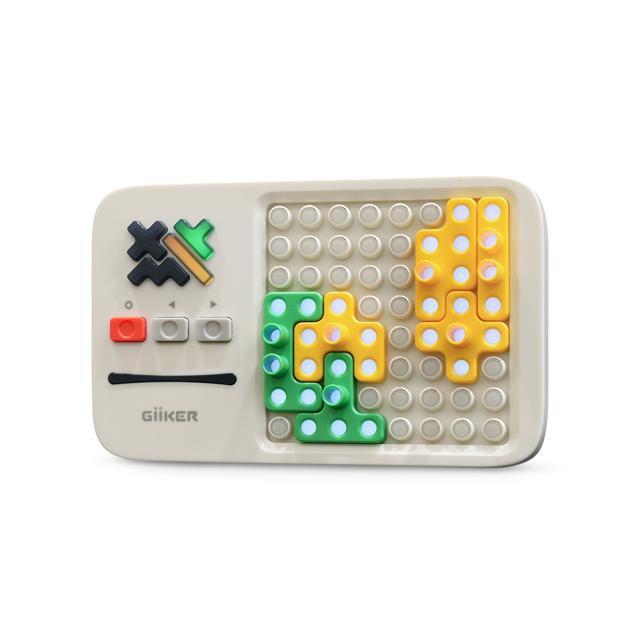 Giiker Super Blocks LED Puzzle Game - 1000+ Brain Teasers for Kids & Adults
