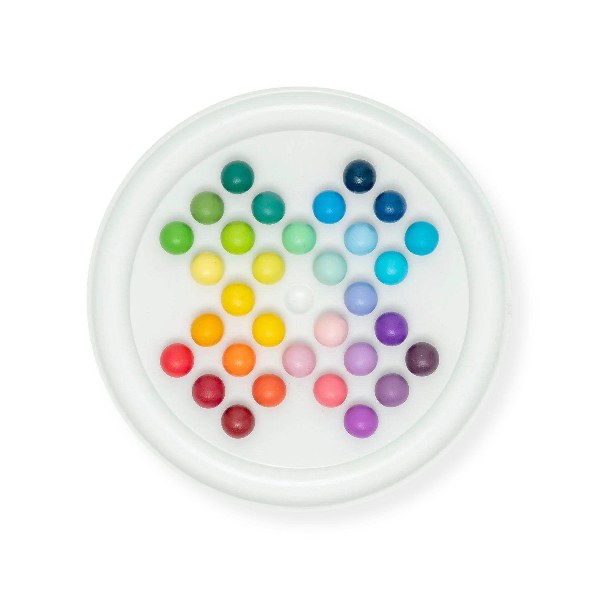 Gradient Wooden Solitaire Game by Block Design | Color Puzzle for Adults