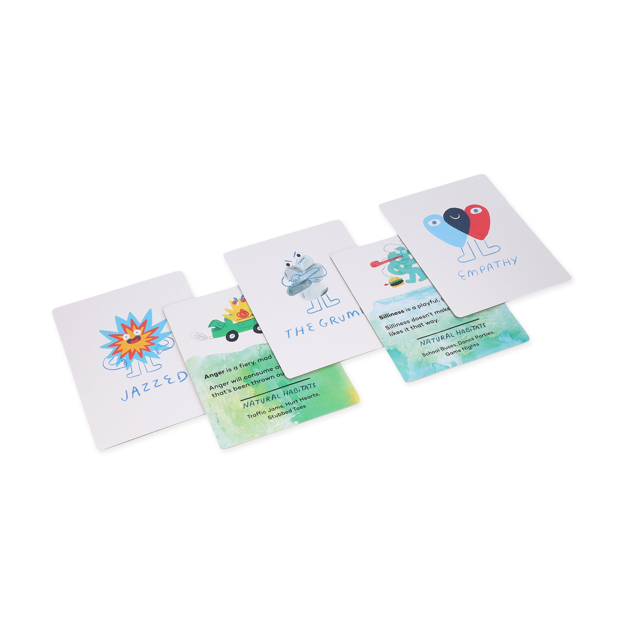 Invisible Things Feelings Flashcards for Kids - Emotional Learning Cards