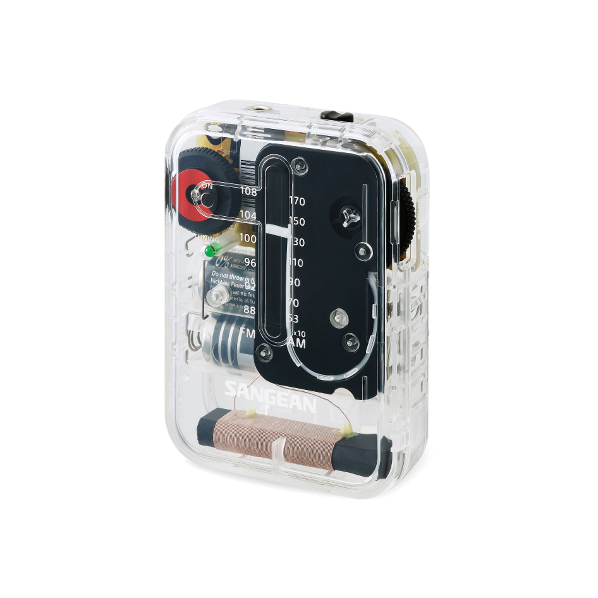 Sangean SR-32CL Compact AM/FM Pocket Radio with Earphones
