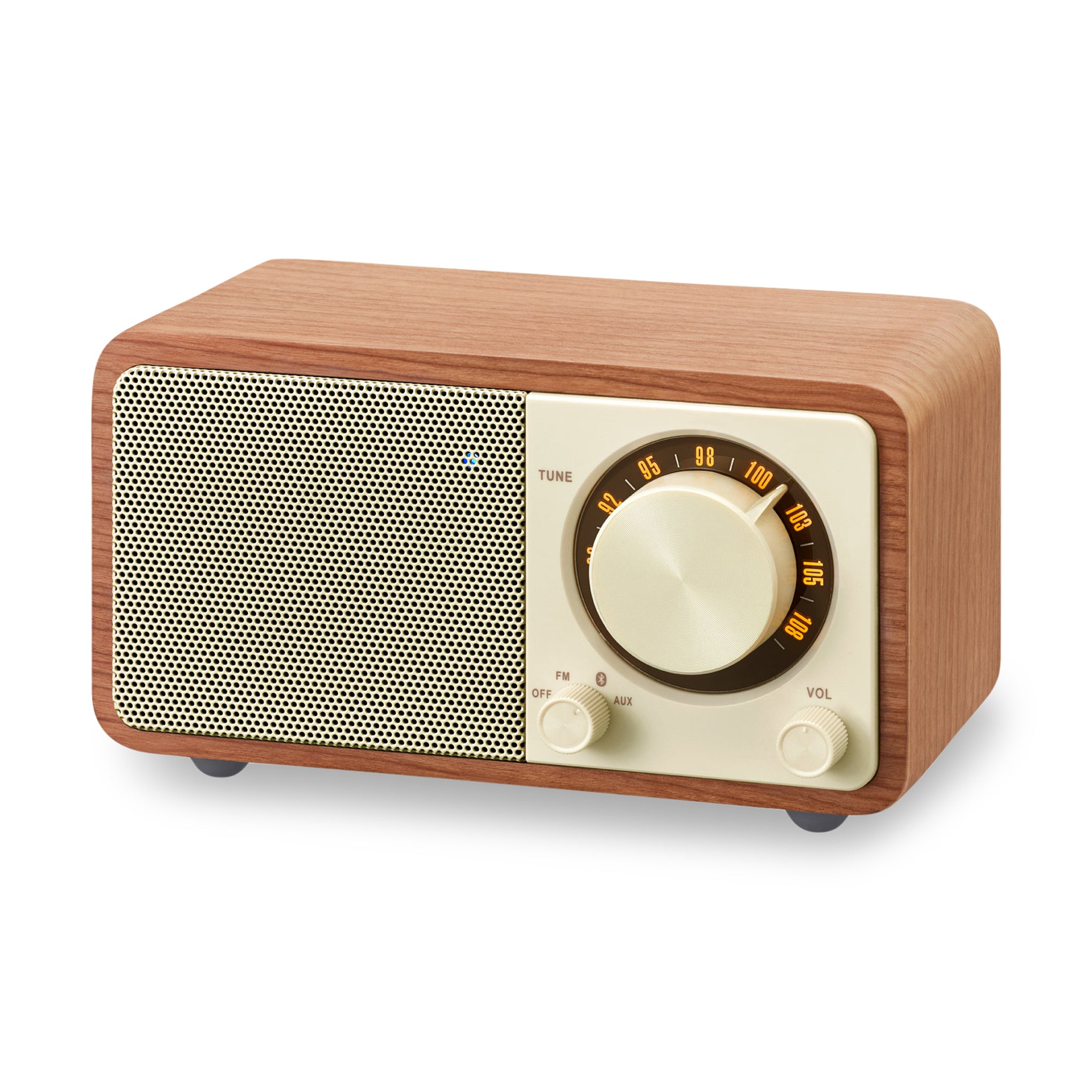 Sangean WR-7WL Wooden Bluetooth Speaker with FM Radio