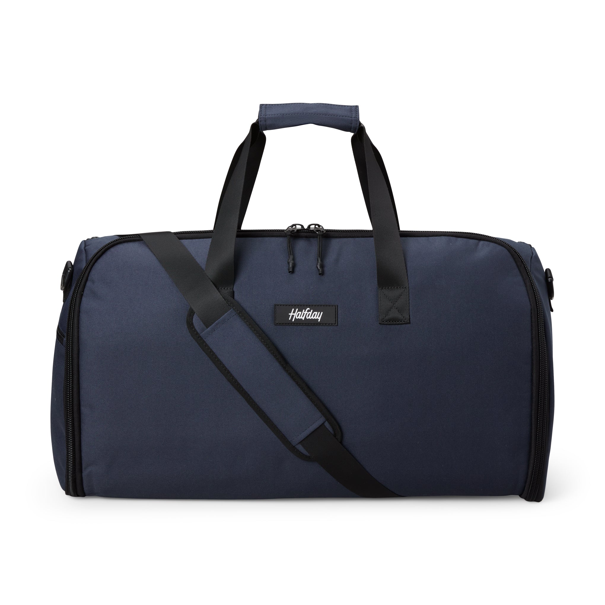 Halfday Travel Garment Duffle Bag - Water-Resistant Carry-On Navy
