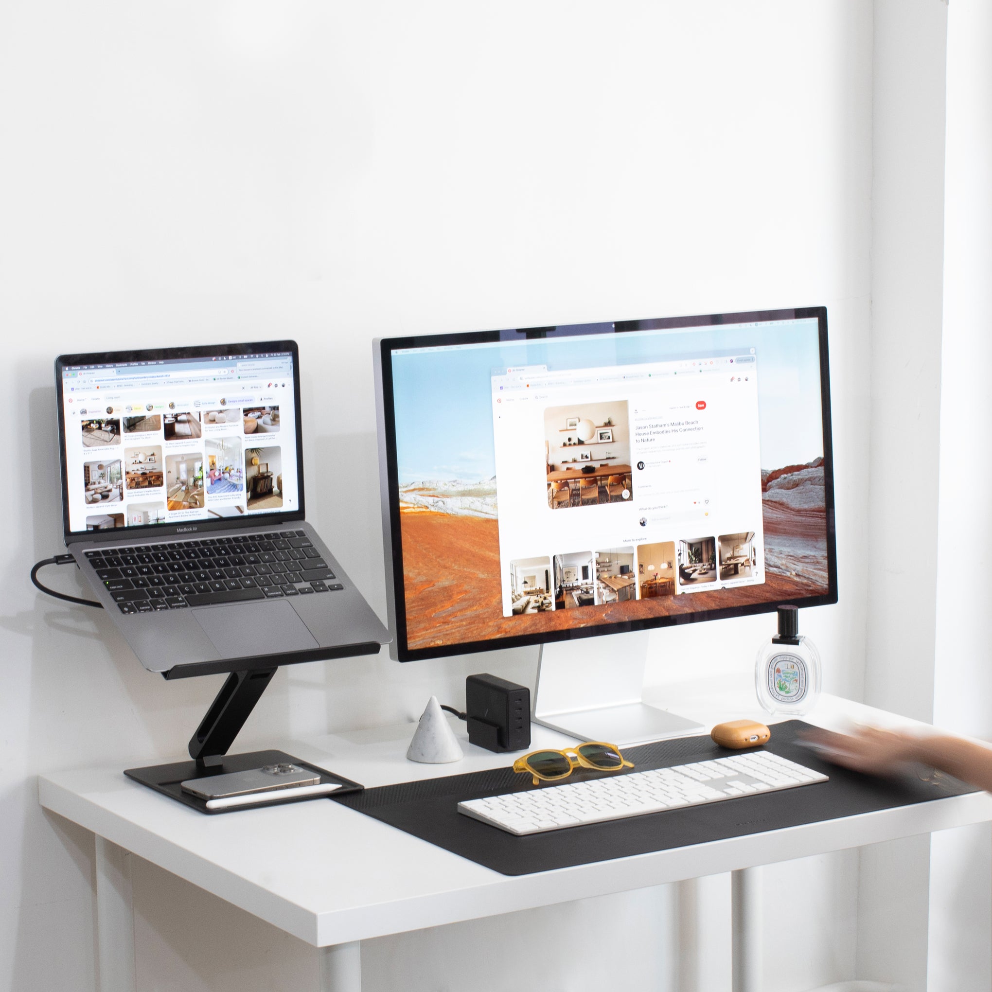 Native Union Ergonomic Laptop Stand with Adjustable Height & Non-Slip Base