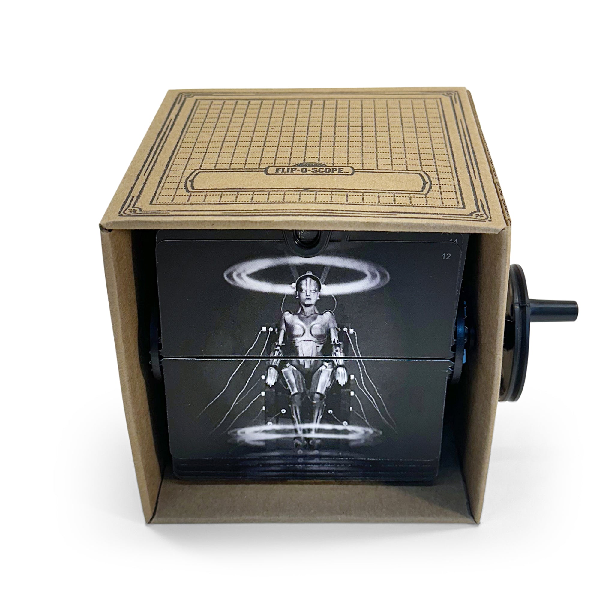 Metropolis DIY Flip Book Animation Kit with Hand Crank