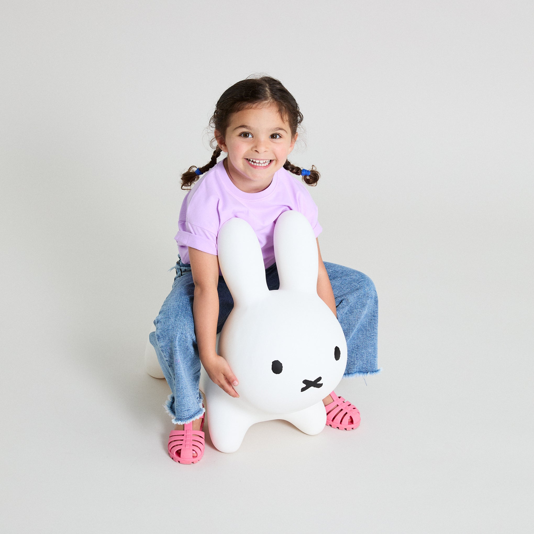 Bonbon Bunny Inflatable Ride-On Bouncer for Kids