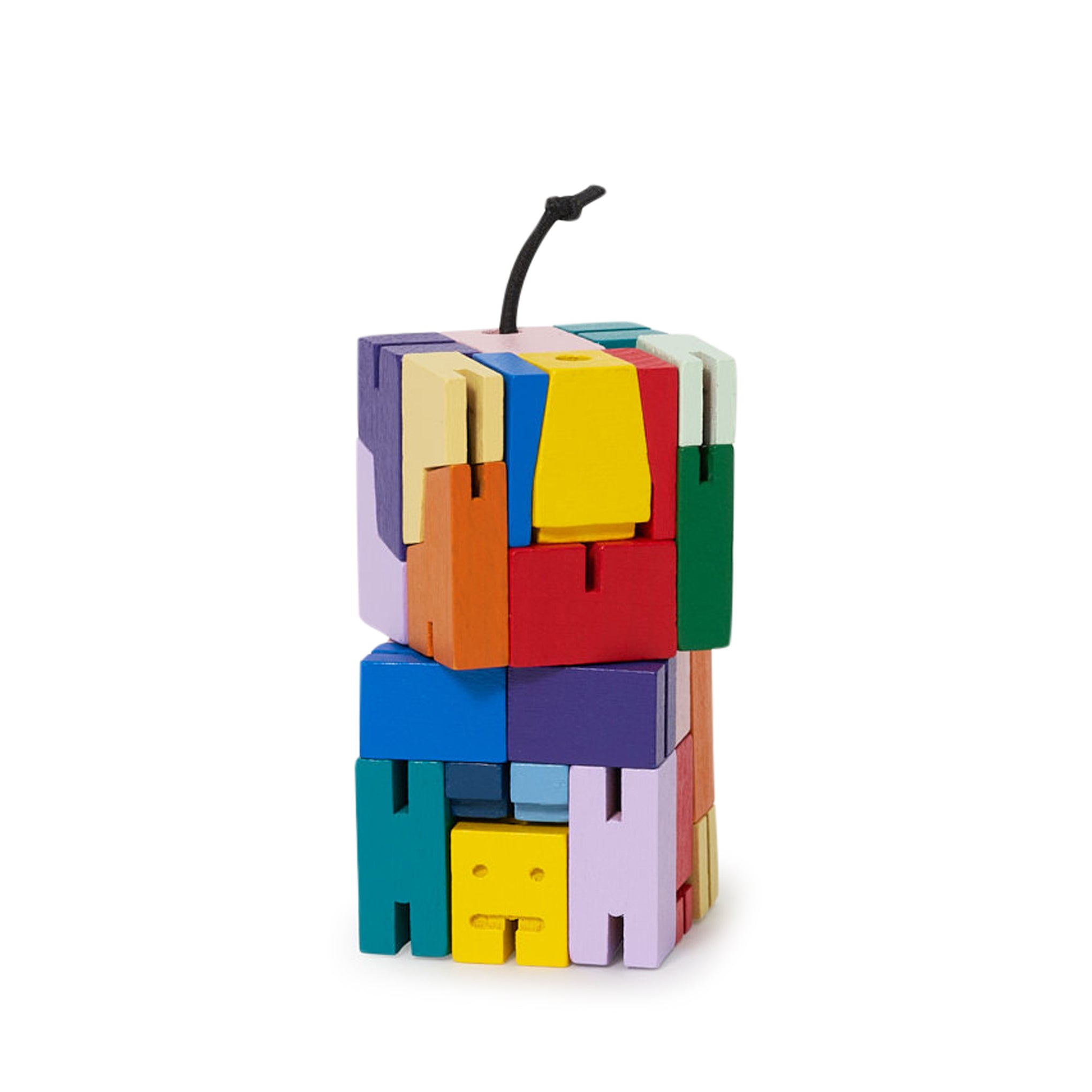 Cubebot® Micro and Milo Dog Wooden Puzzle Toy Set for Kids