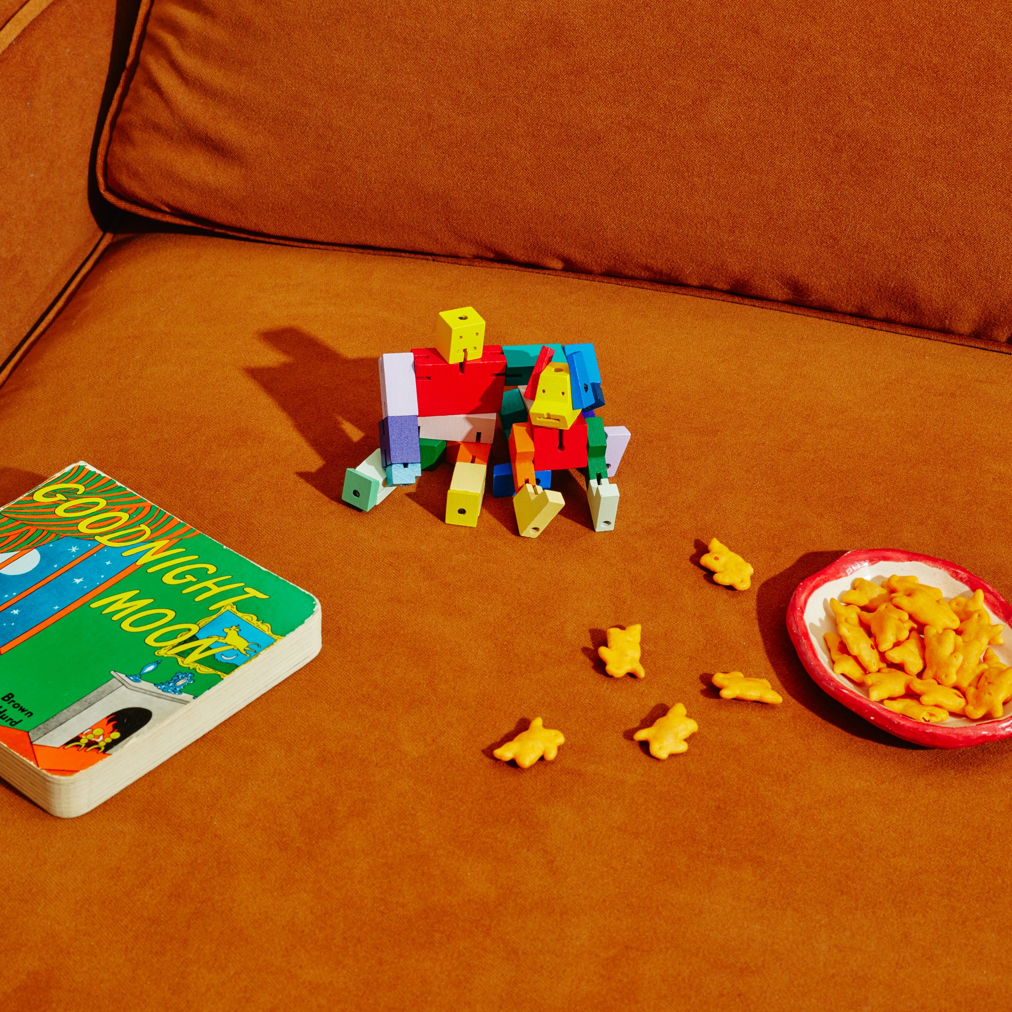 Cubebot® Micro and Milo Dog Wooden Puzzle Toy Set for Kids