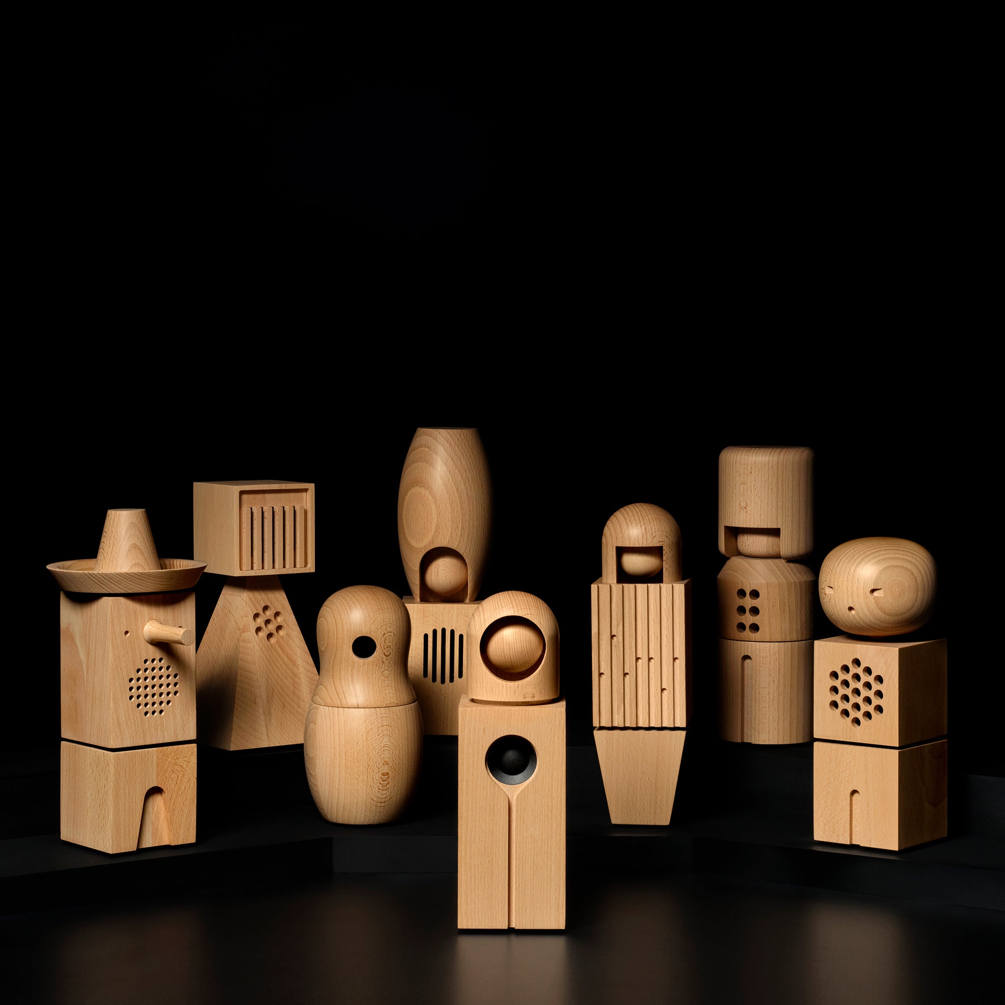 Teenage Engineering Bluetooth Choir Doll – MIDI-Controlled Wooden Singing Figure