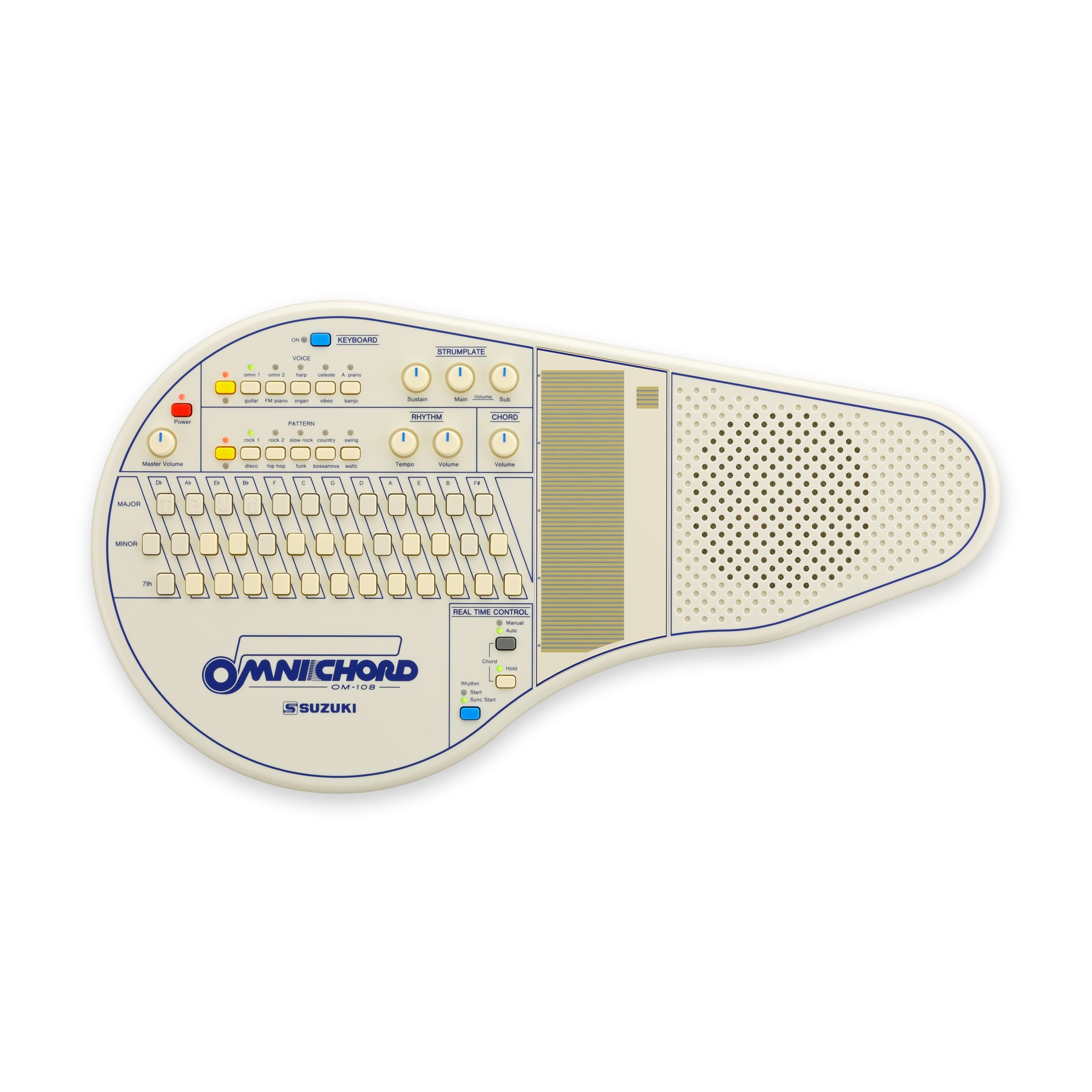 Suzuki Omnichord OM-108 Electronic Harp & Chord Instrument