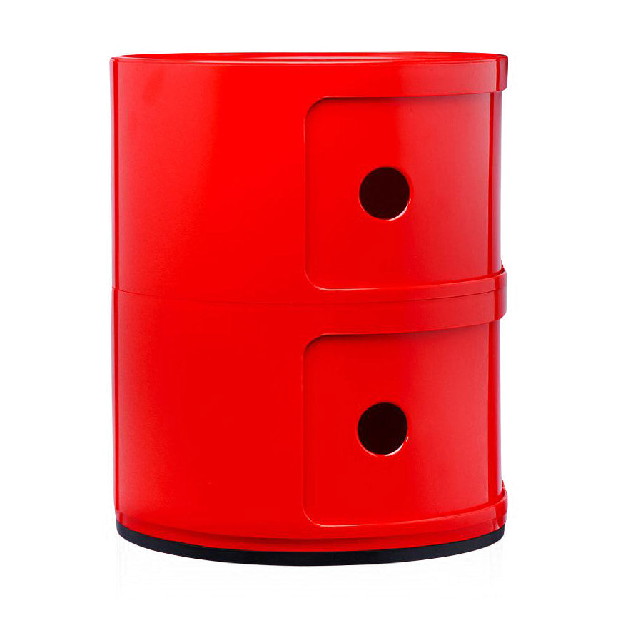 Kartell Componibili 2-Tier White Modular Storage Unit