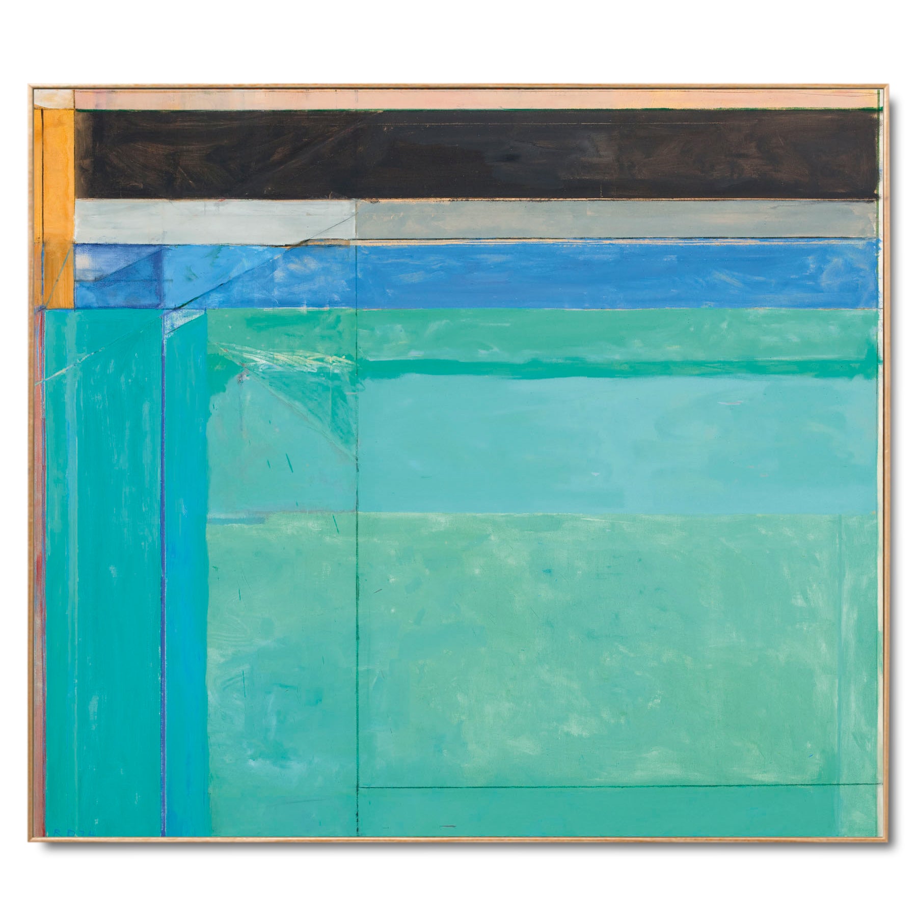 Richard Diebenkorn Ocean Park No. 68 Framed Art Print